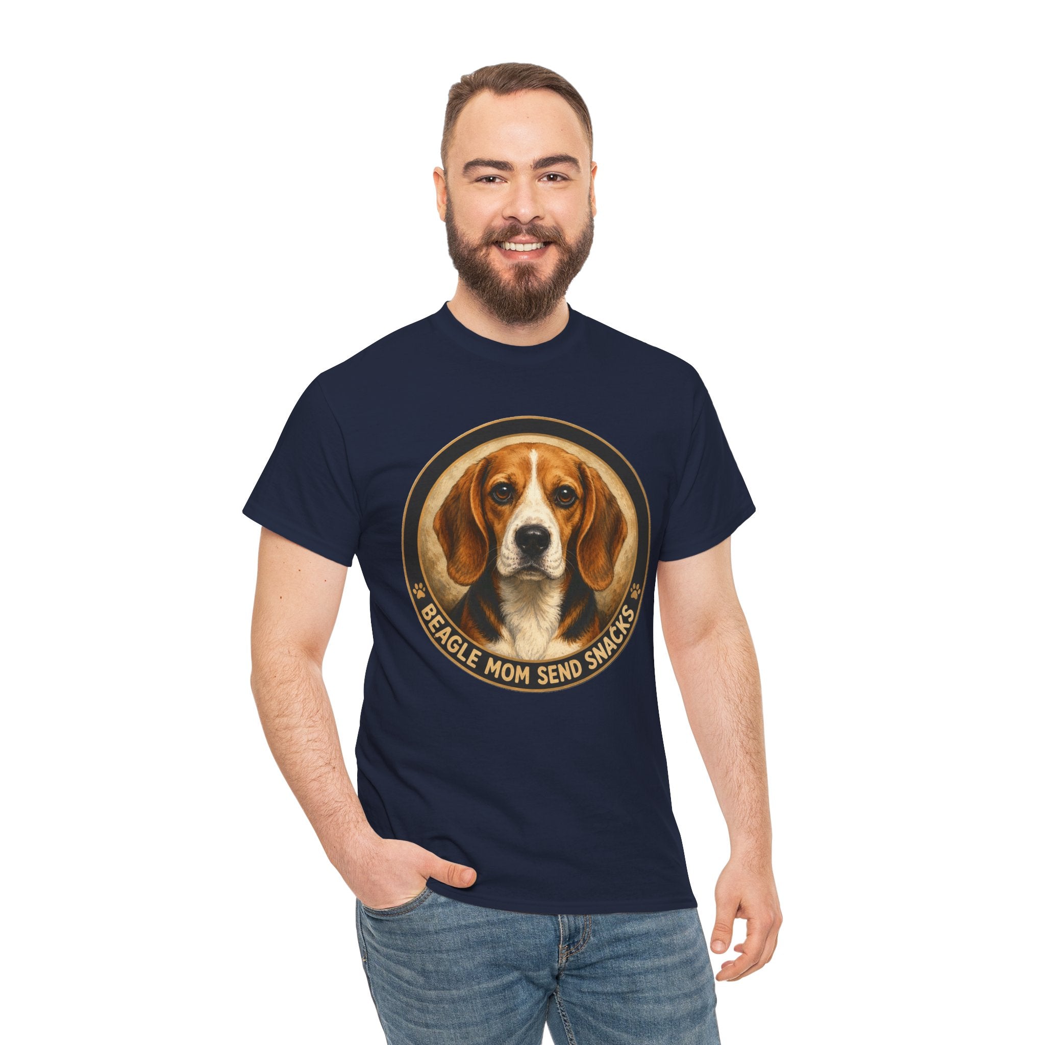 Beagle Mom Send Snacks T-Shirt | Beagle Owner Tee