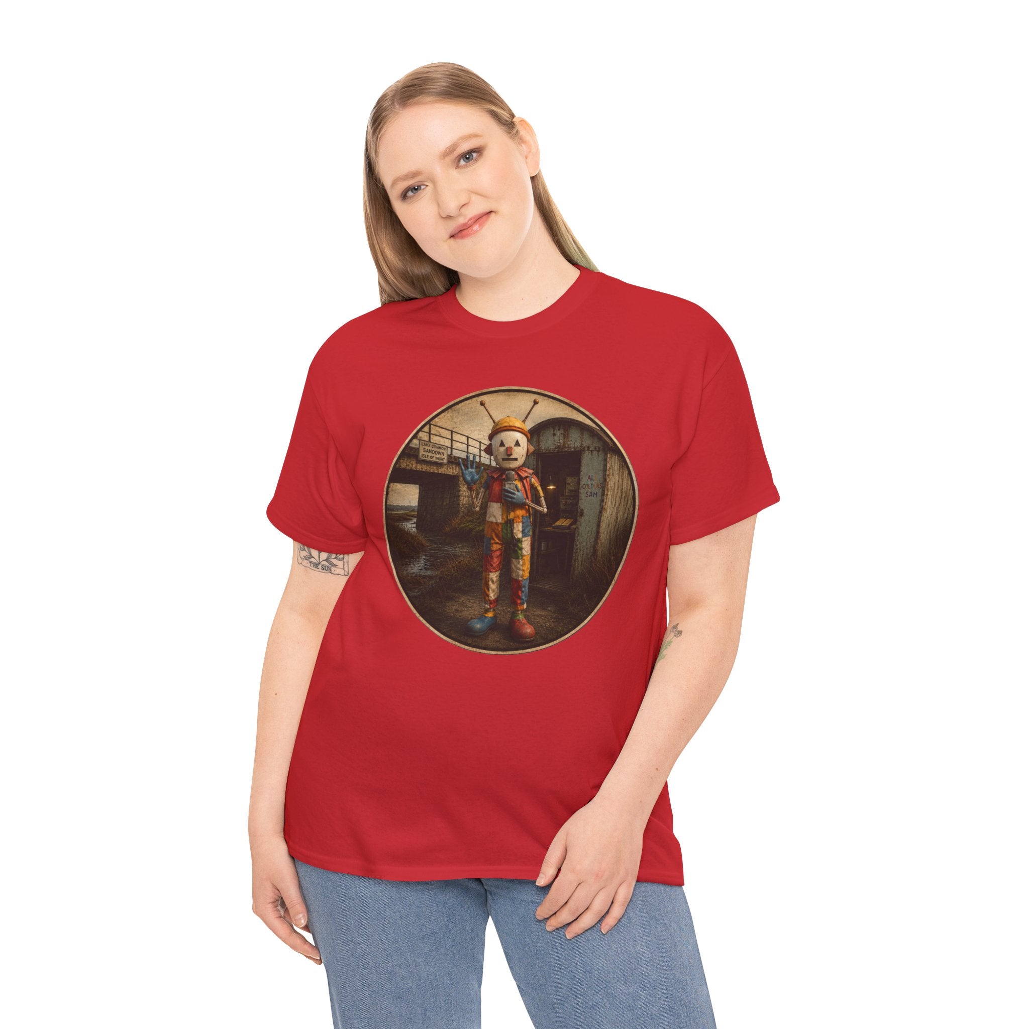 Sam the Sandown Clown T-Shirt | Isle of Wight Cryptid Tee