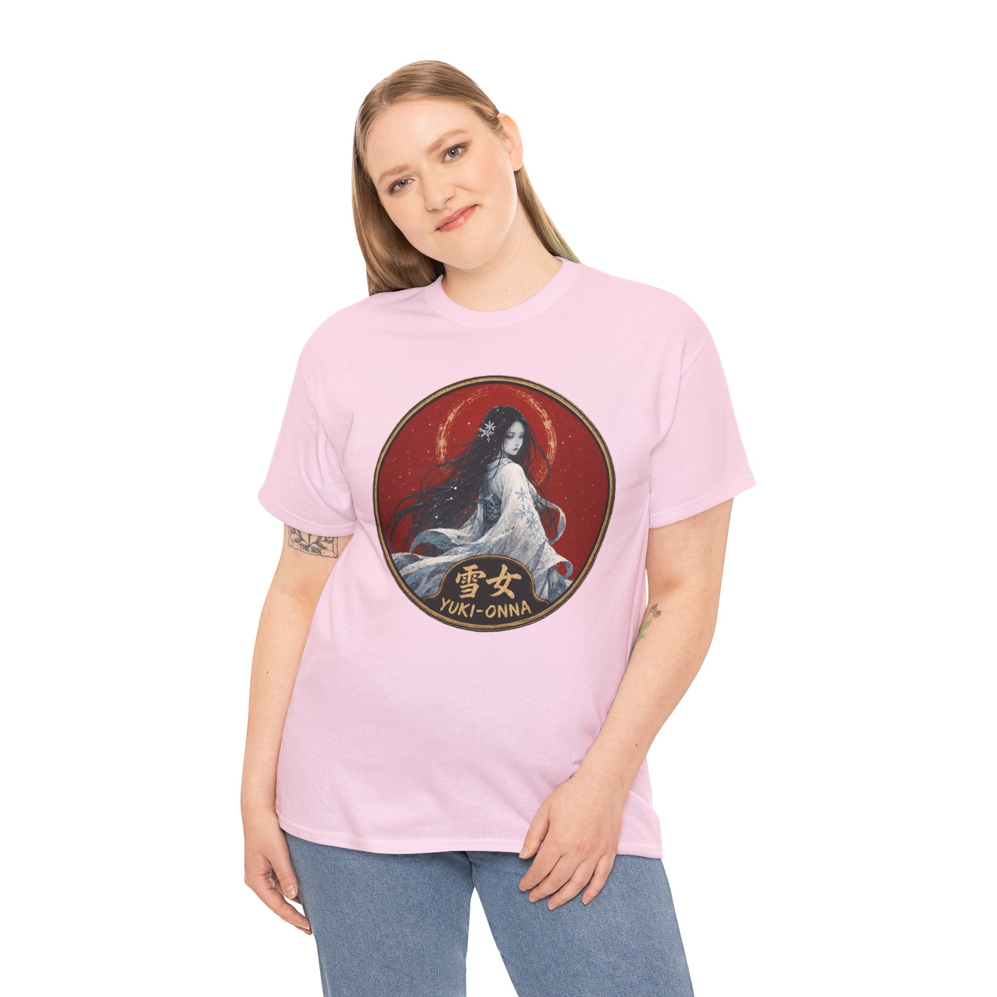 Yuki-Onna Snow Woman T-Shirt | Japanese Yōkai Folklore Tee