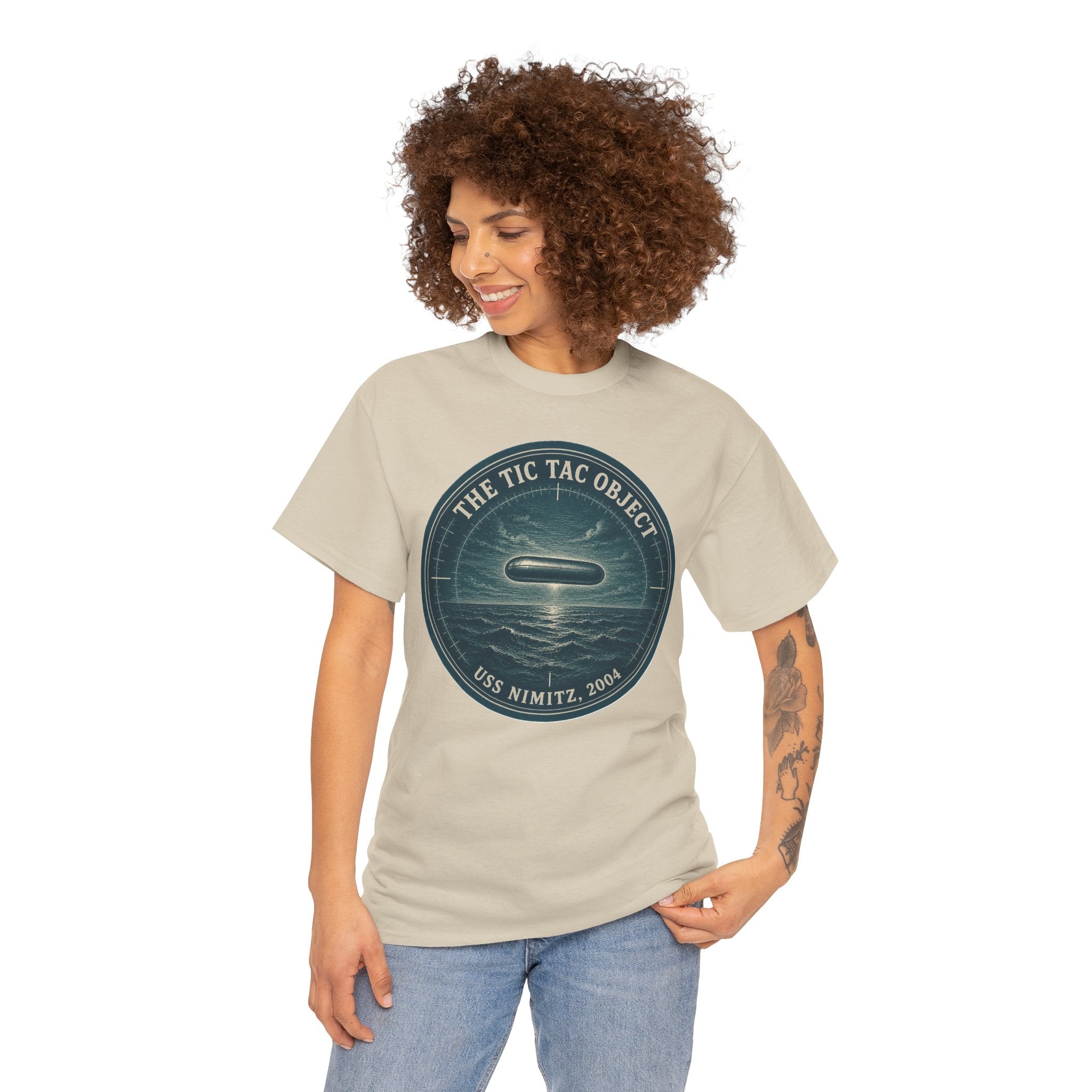The Tic Tac Object T-Shirt | USS Nimitz 2004 UFO Tee