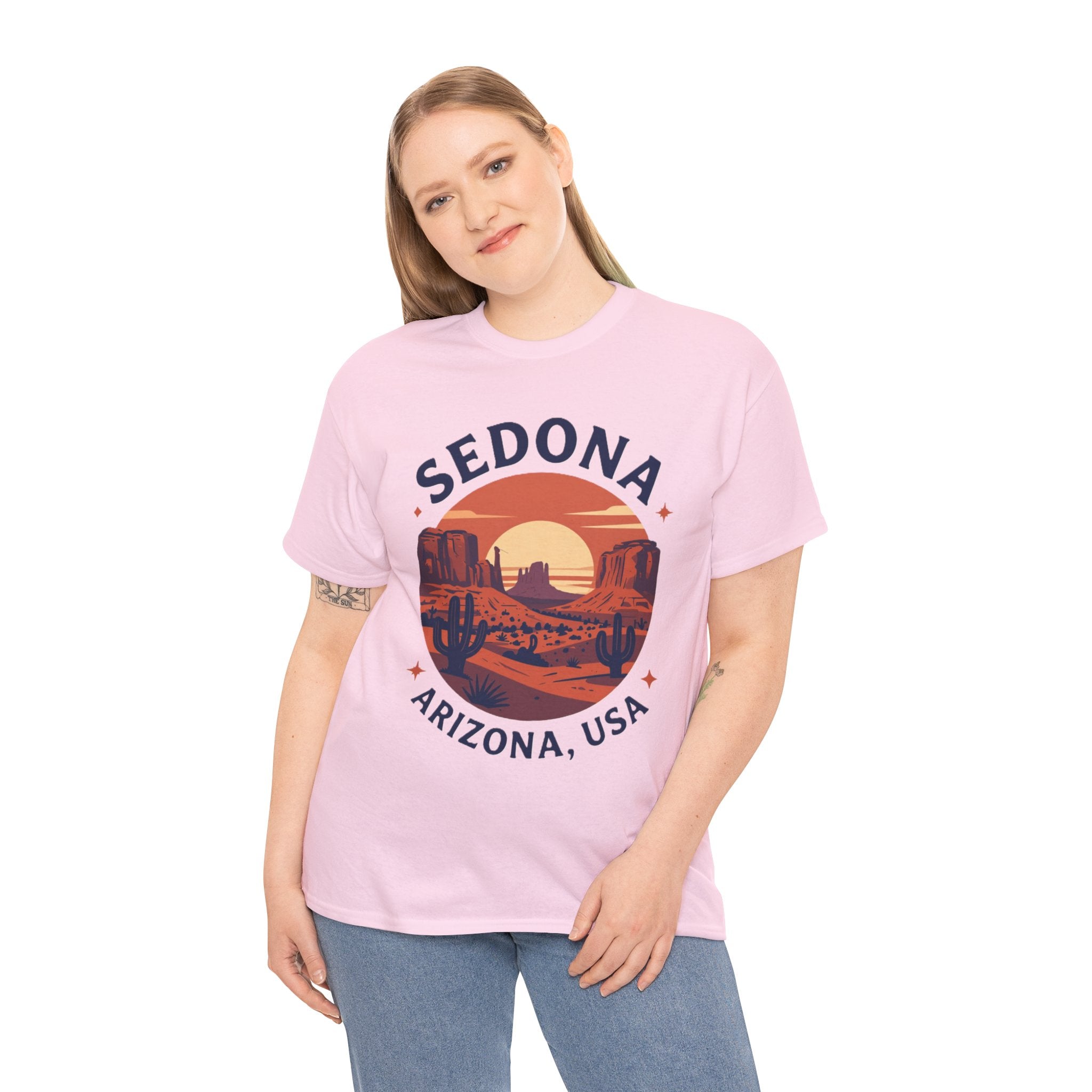 Sedona Arizona Sunset T-Shirt — Desert Landscape Tee