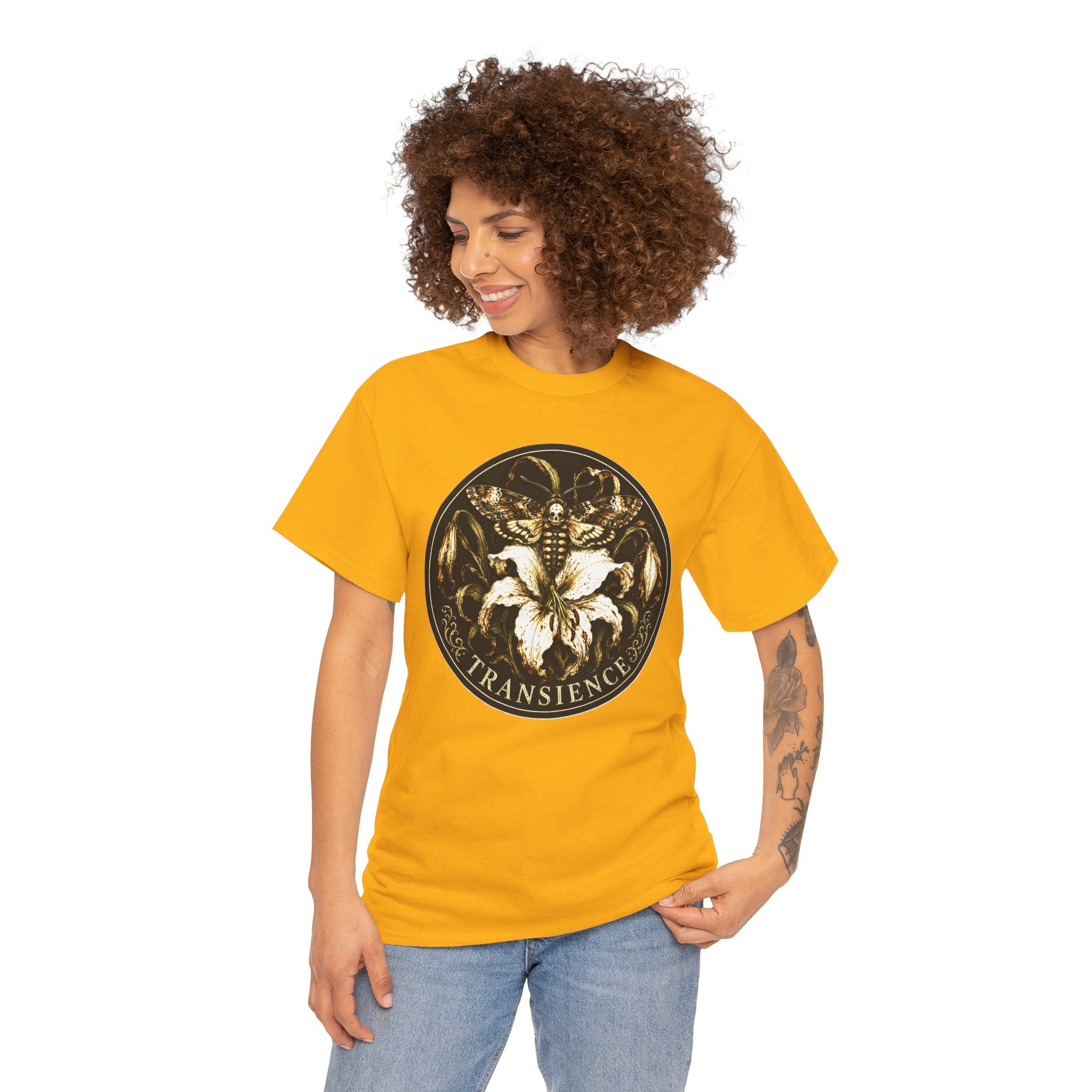 Transience T-Shirt | Death's-Head Moth Gothic Tee