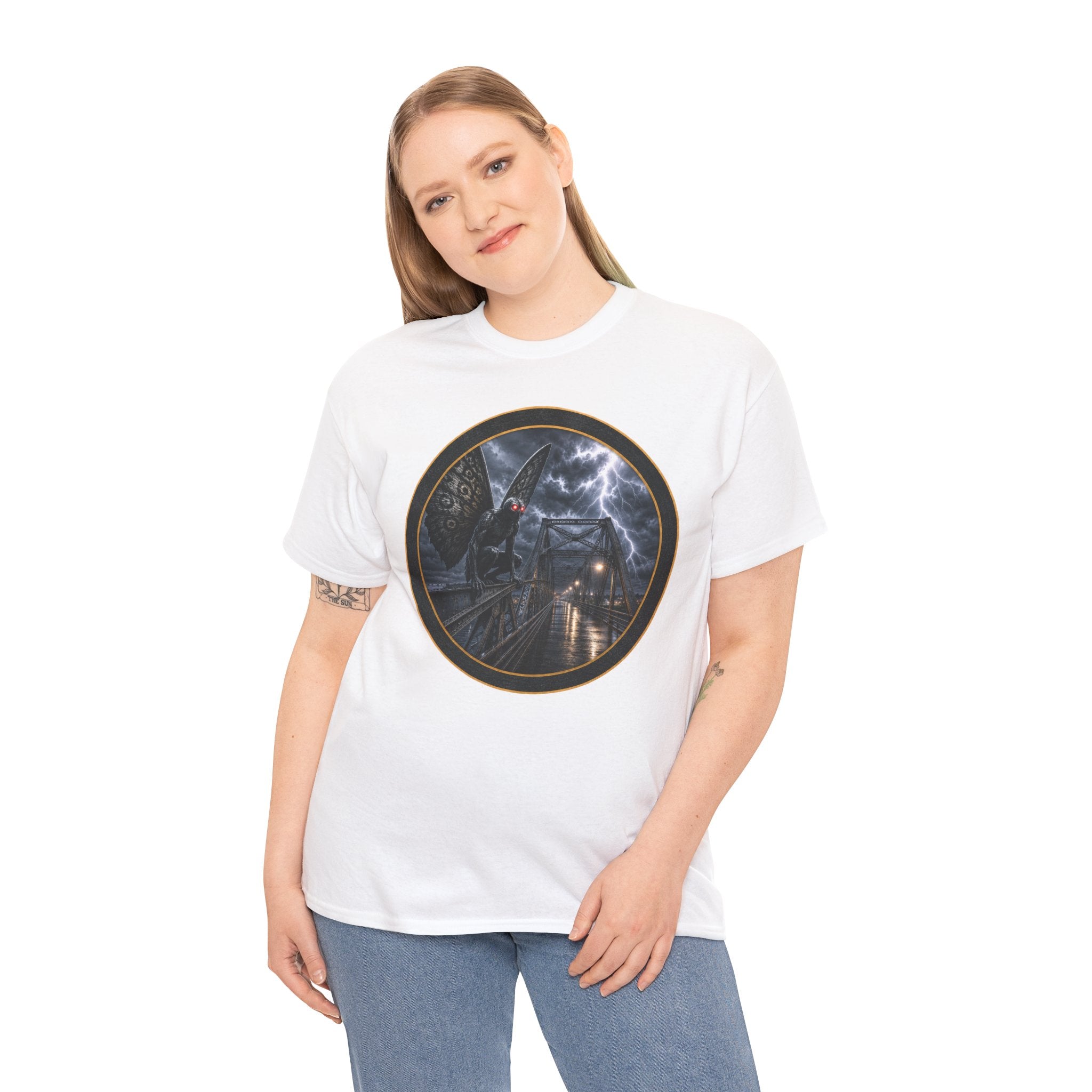 Still Out There – Mothman Silver Bridge Cryptid Graphic T-Shirt