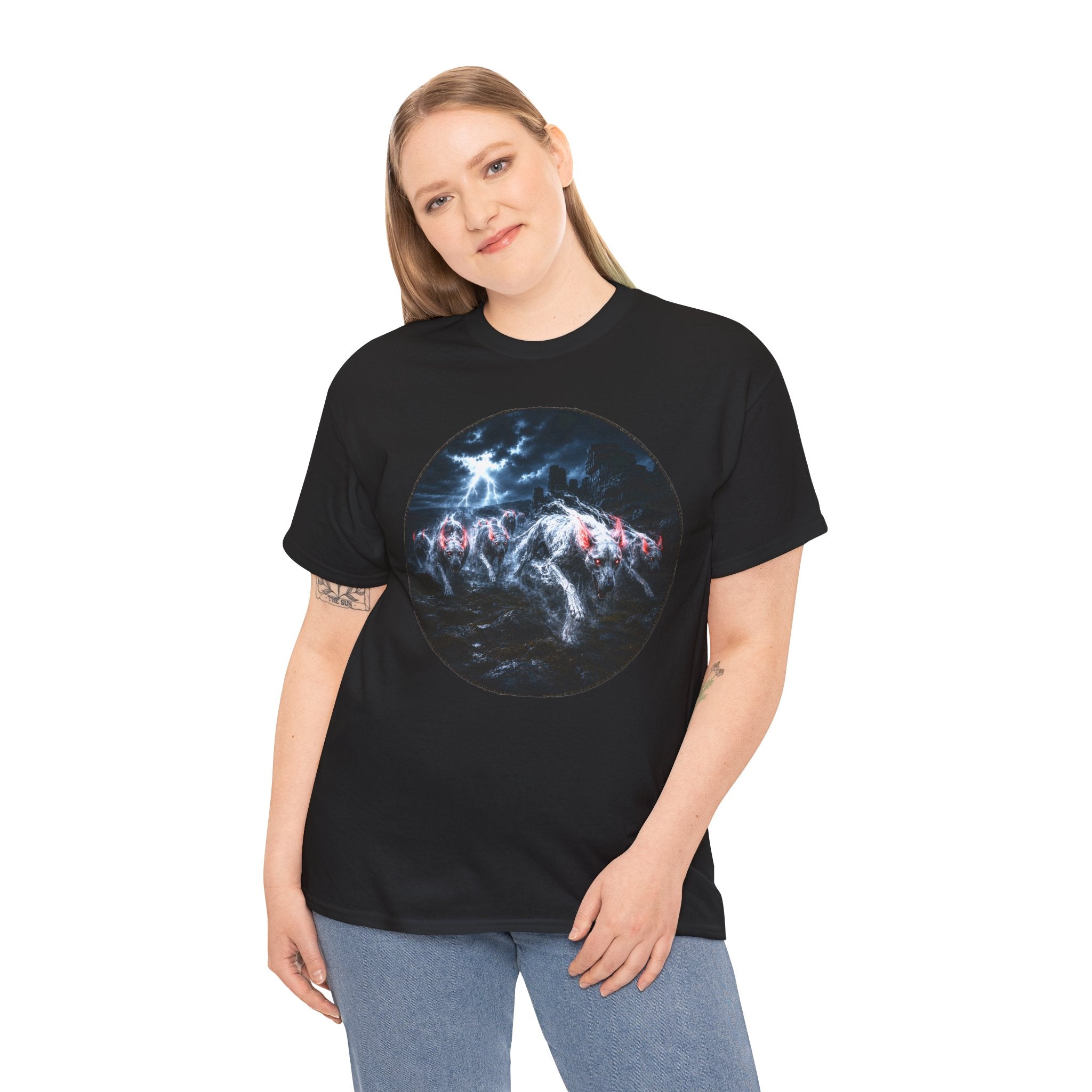Hounds of Odin T-Shirt | Wild Hunt Norse Folklore Tee