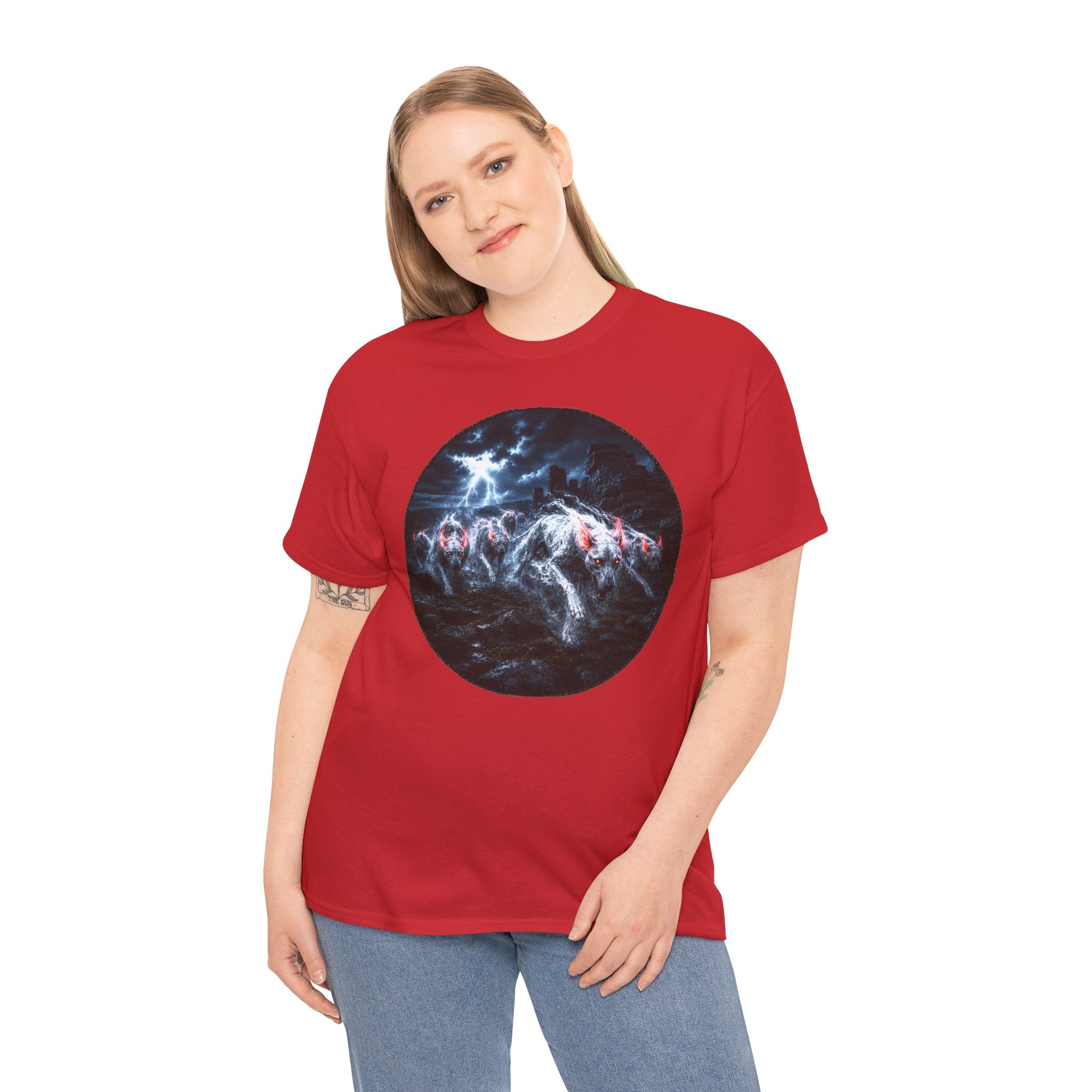 Hounds of Odin T-Shirt | Wild Hunt Norse Folklore Tee