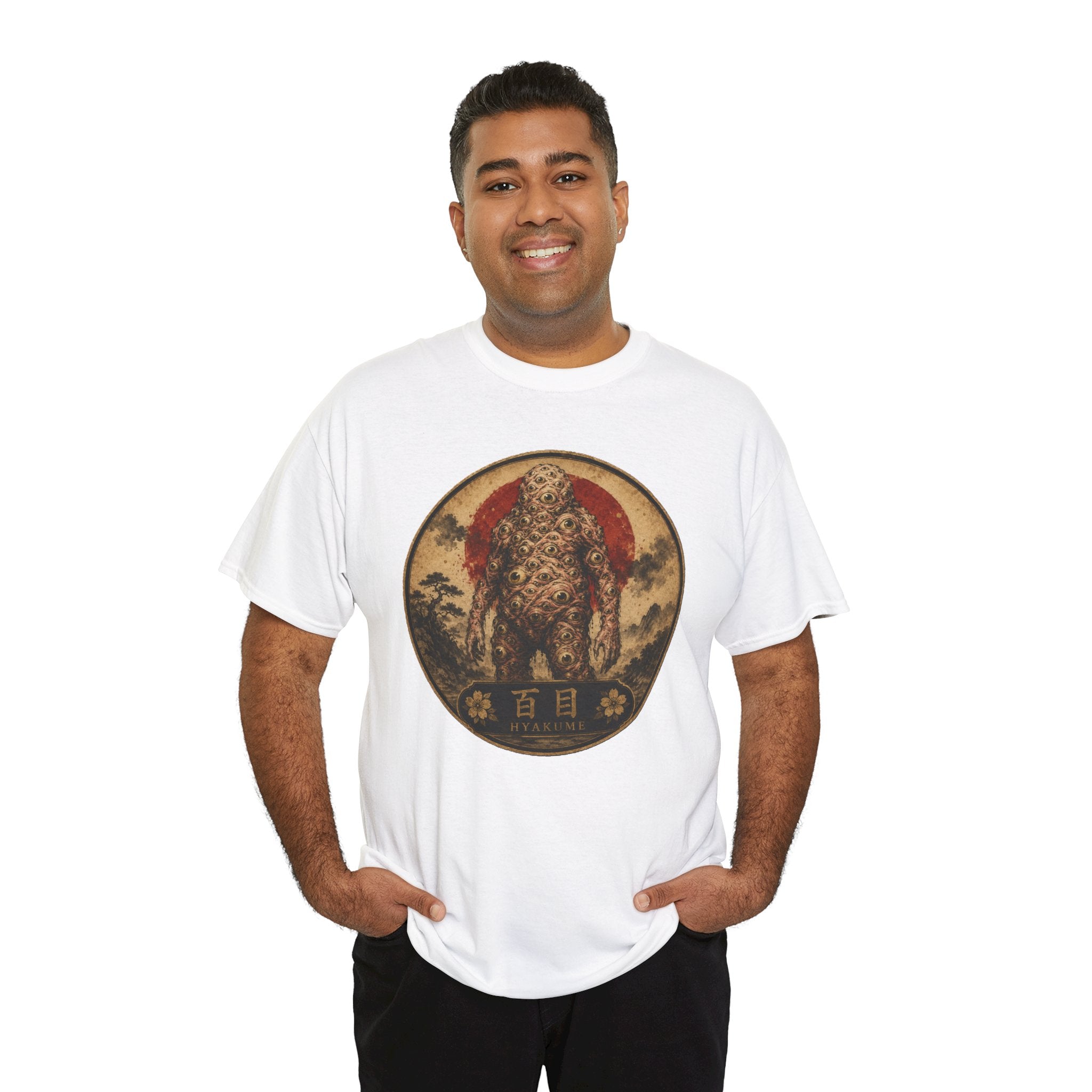 Hyakume Hundred-Eyed Yōkai T-Shirt | Japanese Folklore Tee