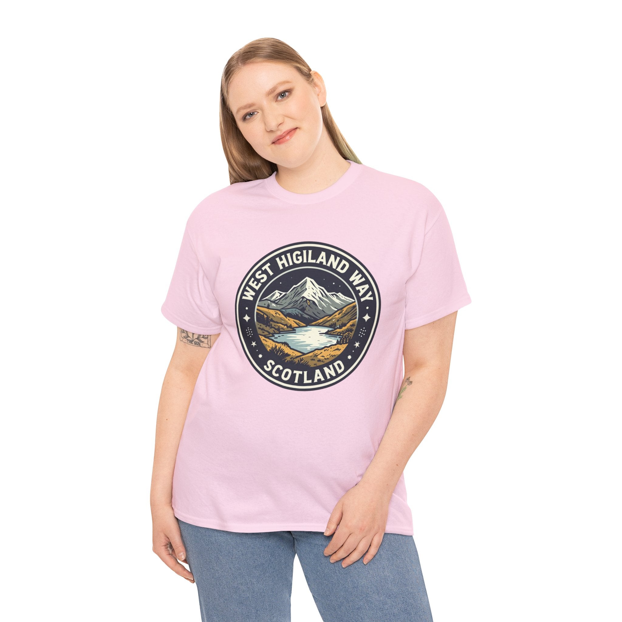 West Highland Way Scotland T‑Shirt — Scenic Mountain & Loch Travel Tee