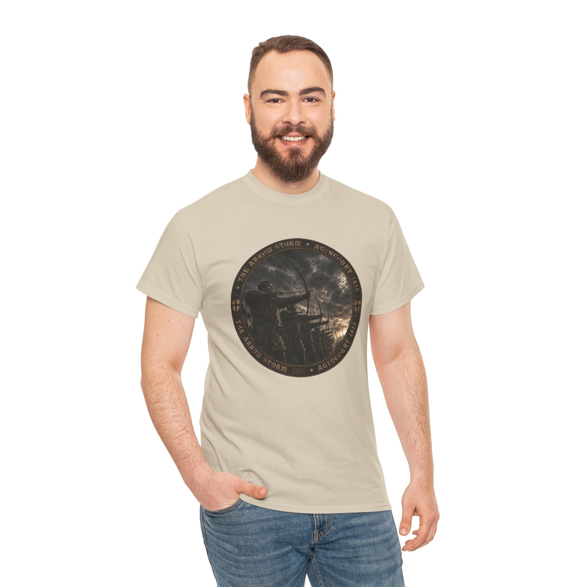 The Arrow Storm — Agincourt 1415 Graphic T-Shirt