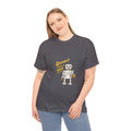 Retro Robot 'Grrrr!' please don't wind me up Graphic Tee — Vintage Wind-Up Robot T-Shirt