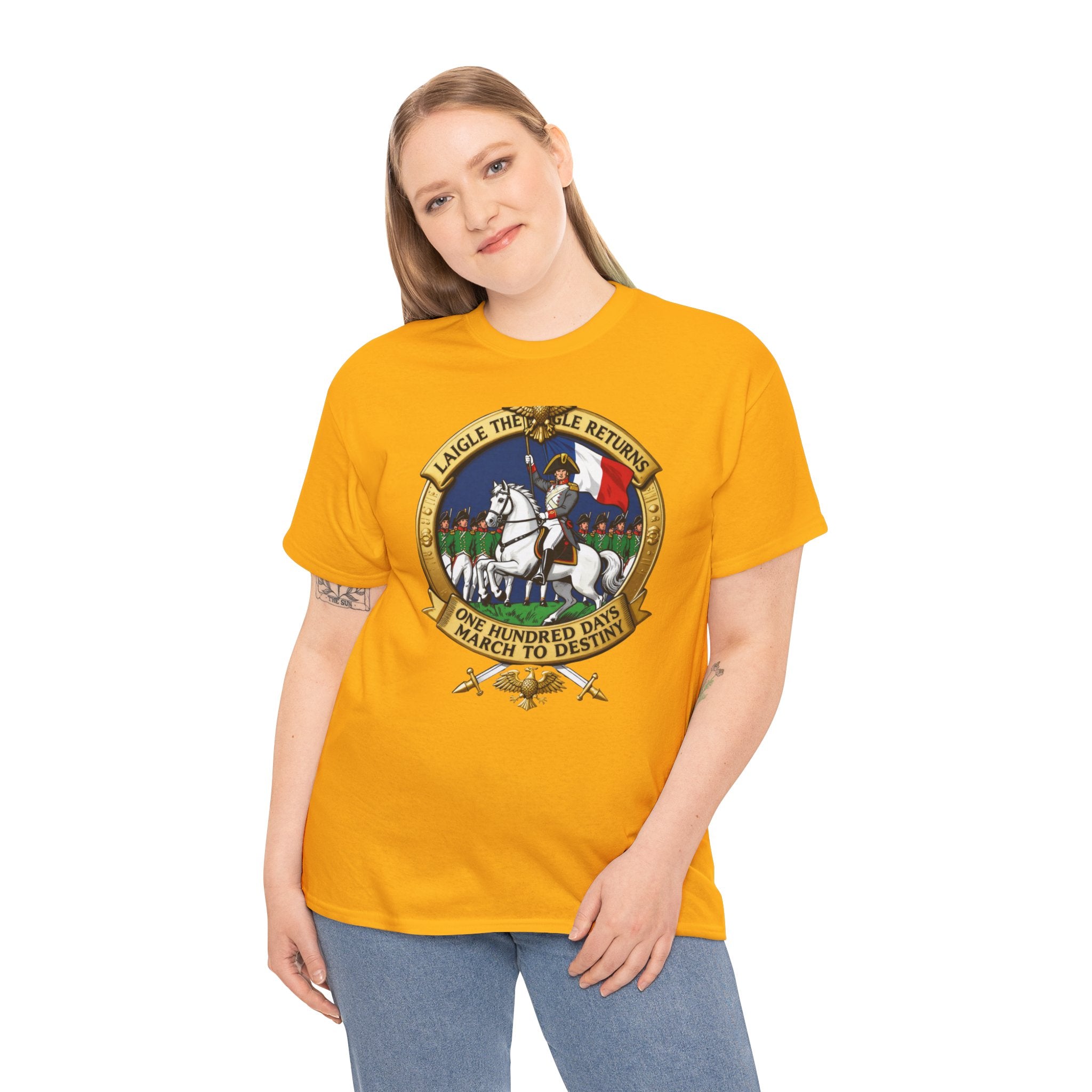 La Belle Alliance 1815 T-Shirt | Wellington & Blücher Waterloo Meeting | Napoleonic Wars Graphic Tee
