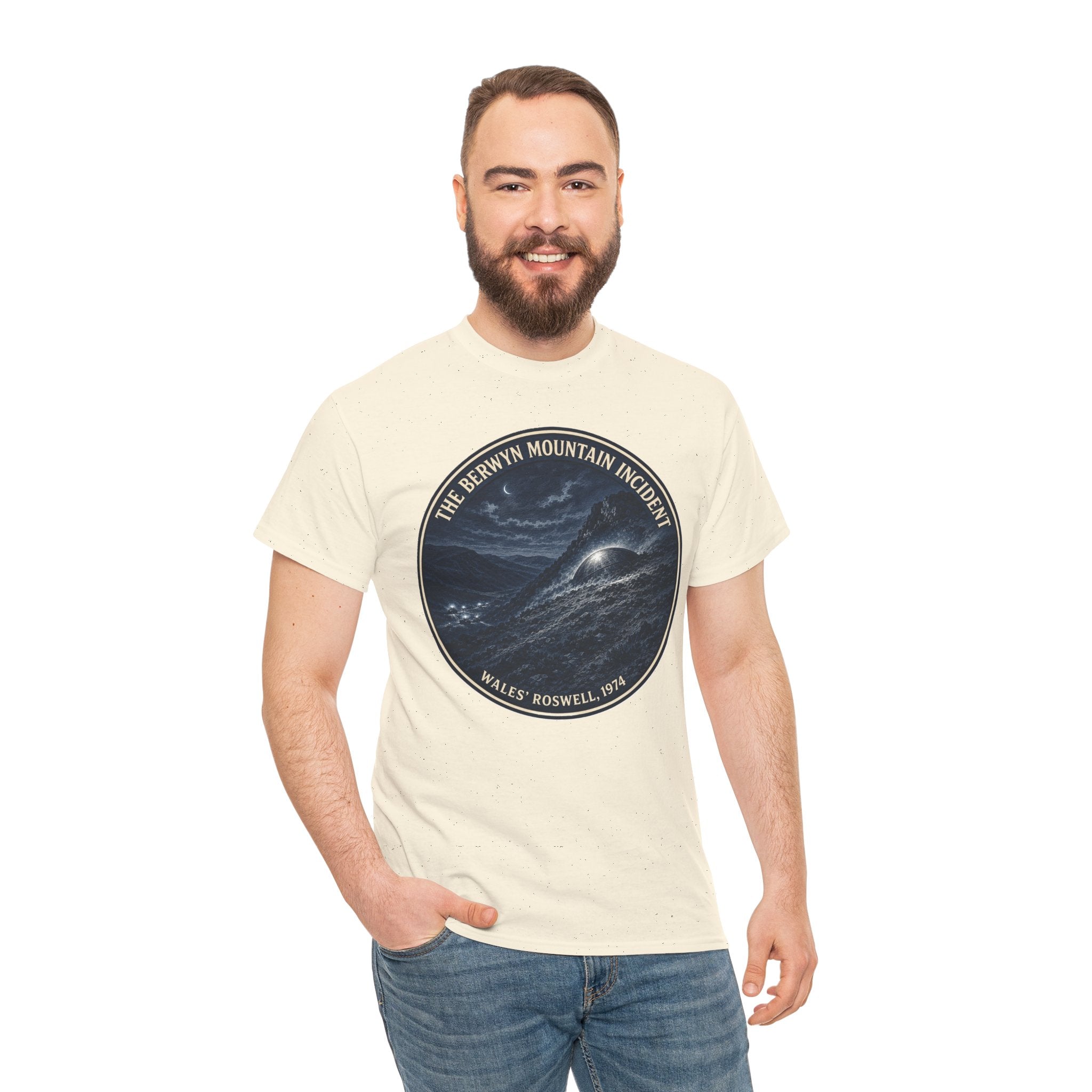 The Berwyn Mountain Incident T-Shirt | Wales' Roswell 1974 Tee
