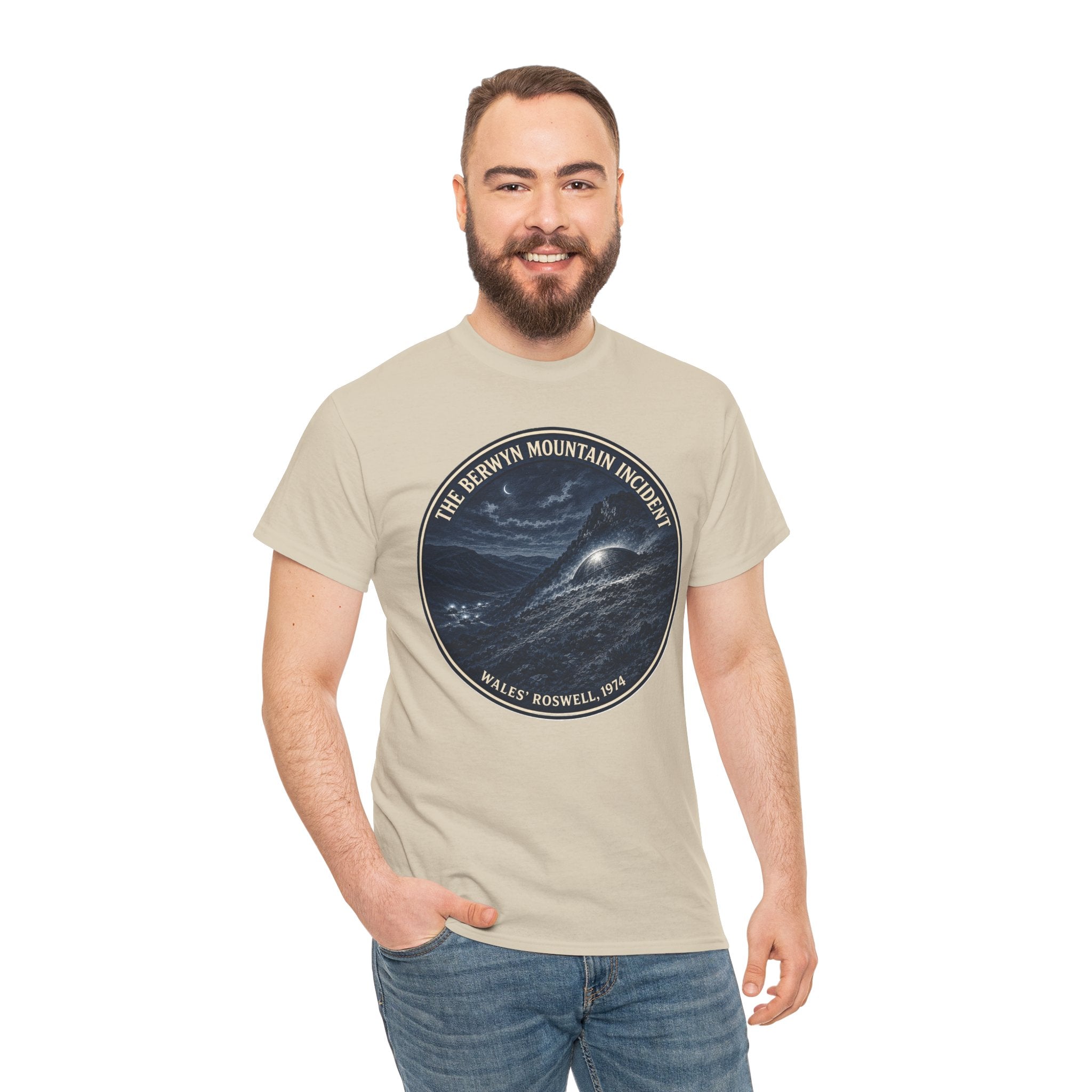 The Berwyn Mountain Incident T-Shirt | Wales' Roswell 1974 Tee