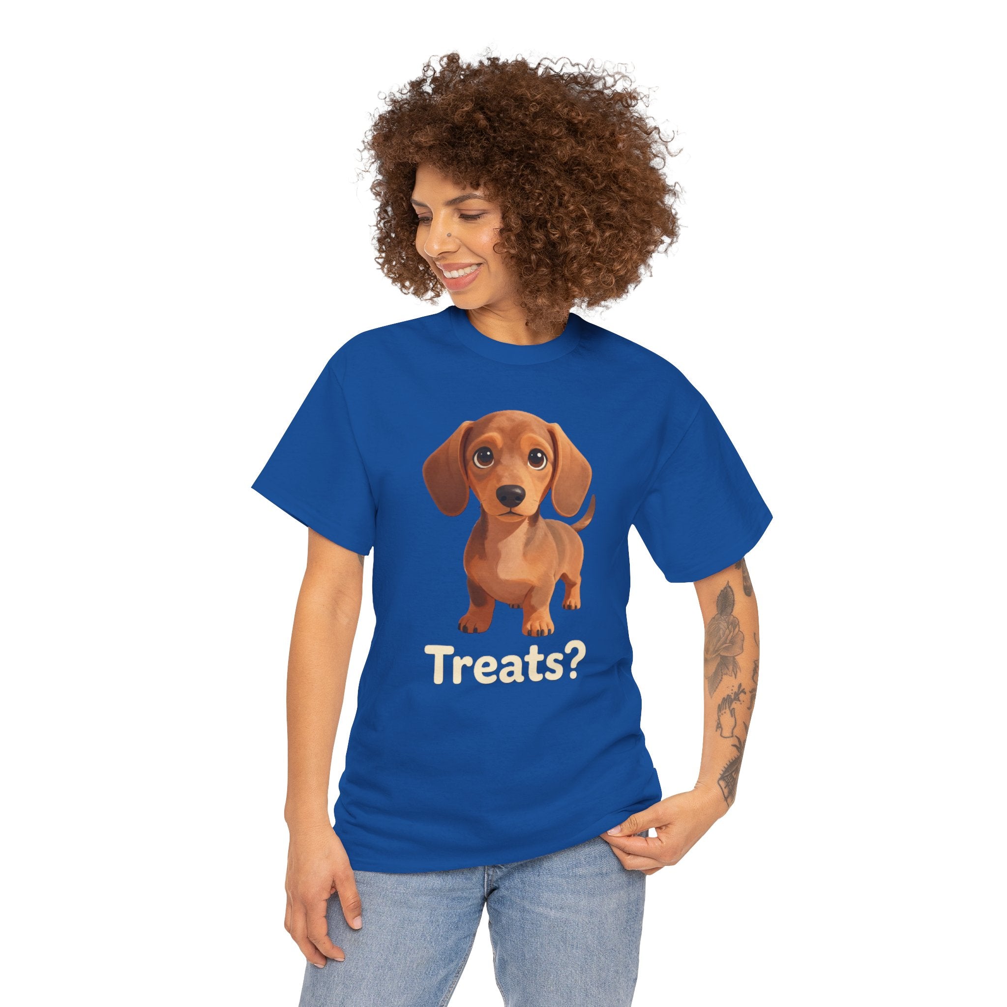 Dachshund Puppy "Treats?" T-Shirt