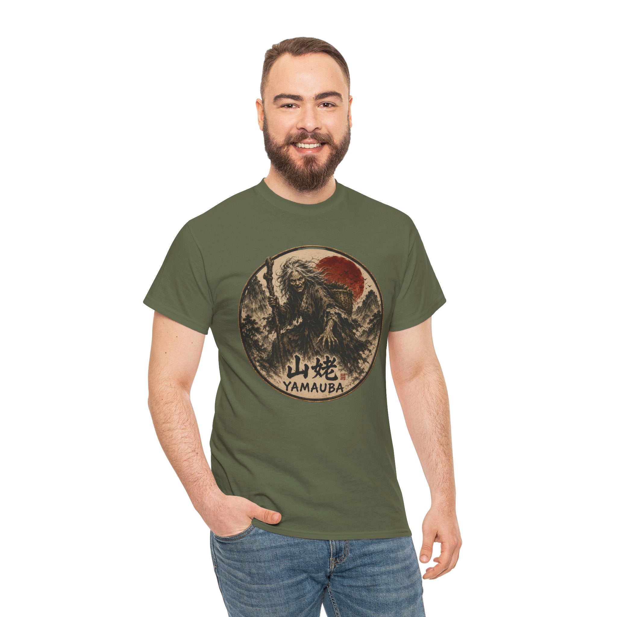 Yamauba Mountain Hag T-Shirt | Japanese Yōkai Folklore Tee