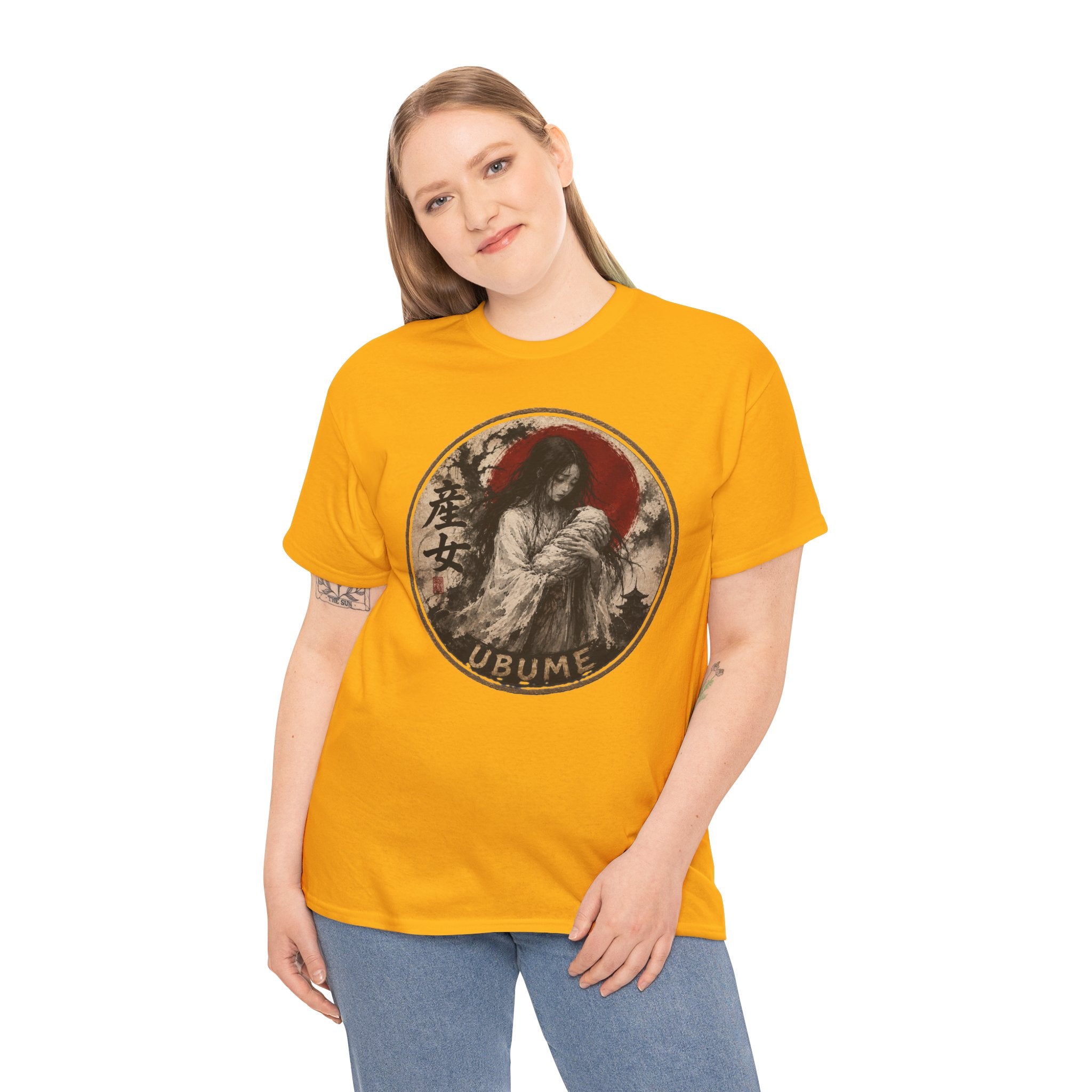 Ubume Grieving Mother T-Shirt | Japanese Yōkai Folklore Tee