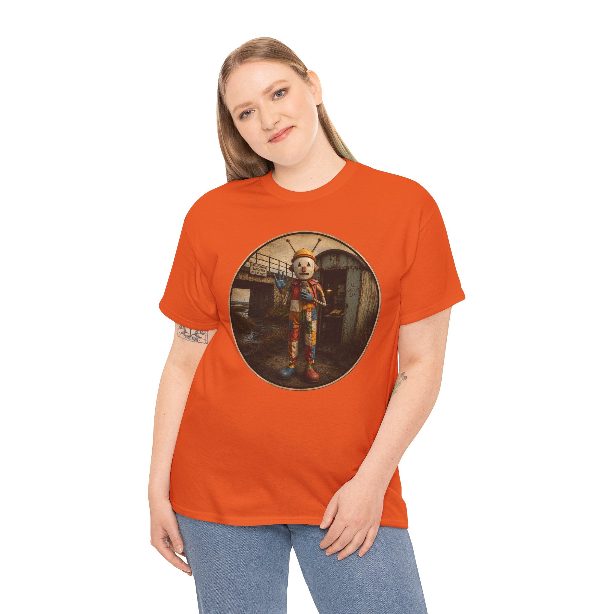 Sam the Sandown Clown T-Shirt | Isle of Wight Cryptid Tee