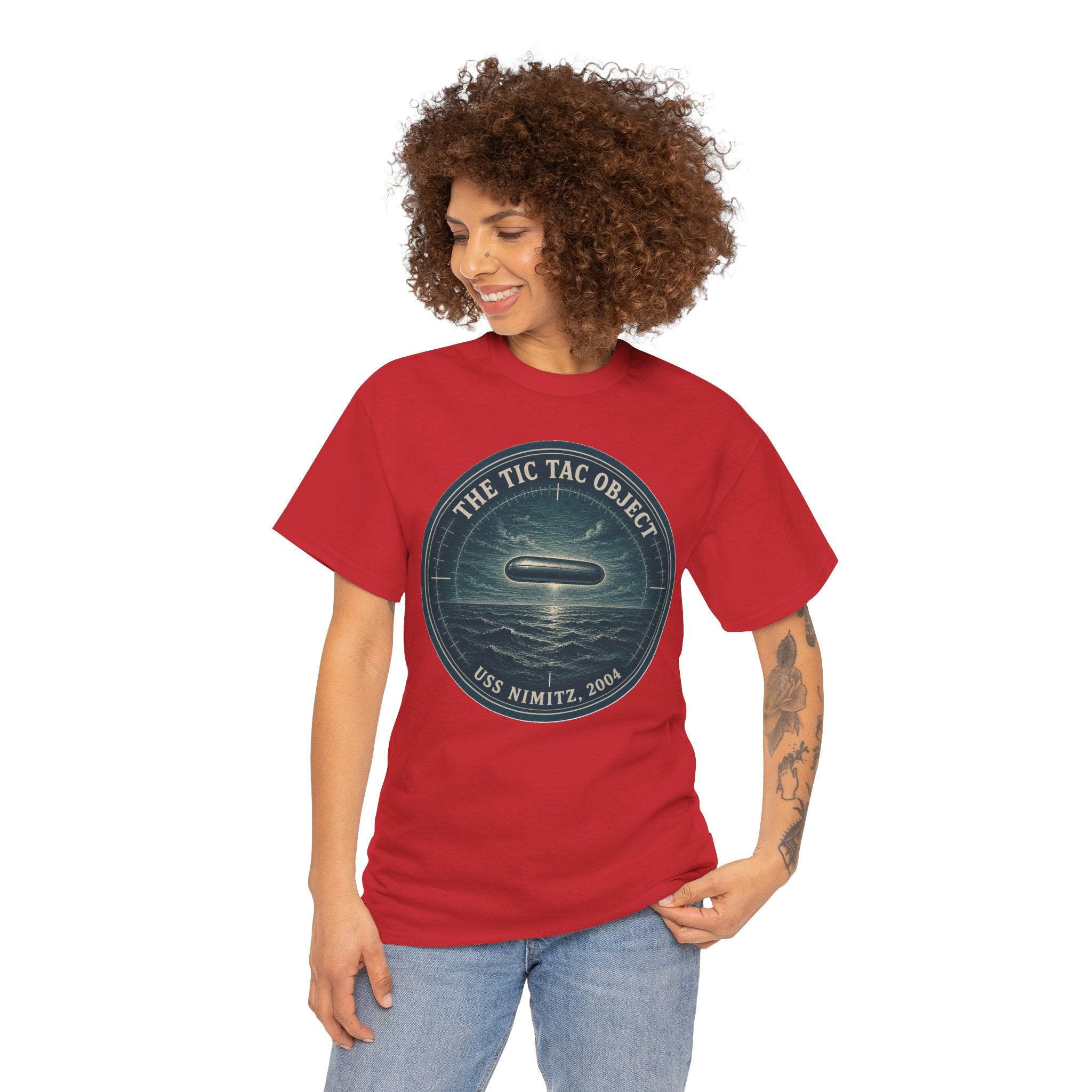 The Tic Tac Object T-Shirt | USS Nimitz 2004 UFO Tee