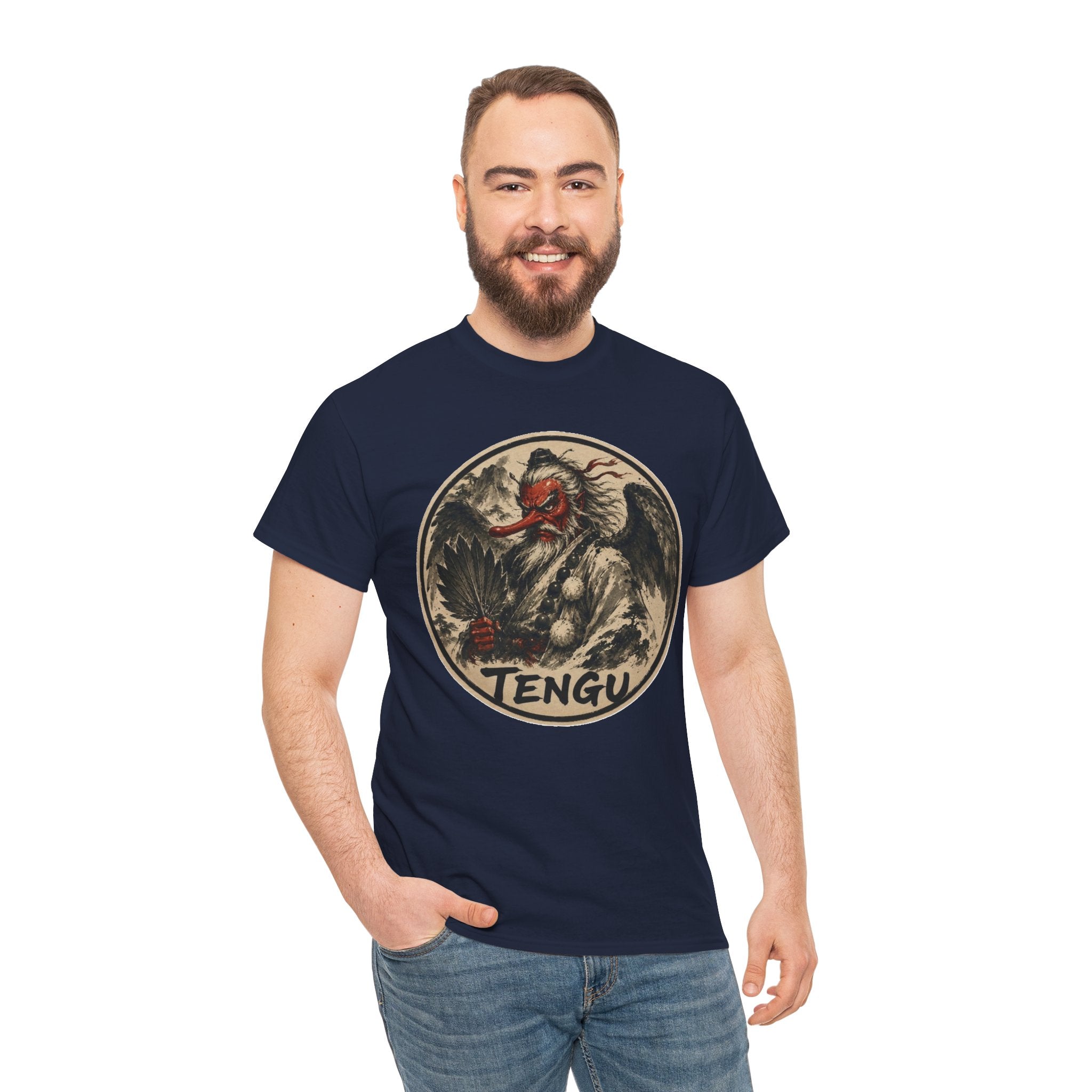 Tengu Mountain Spirit T-Shirt | Japanese Yōkai Folklore Tee
