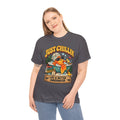 Just Chillin' Goldfish Bubble Bath T-Shirt – Funny Spa Day Fish Tee