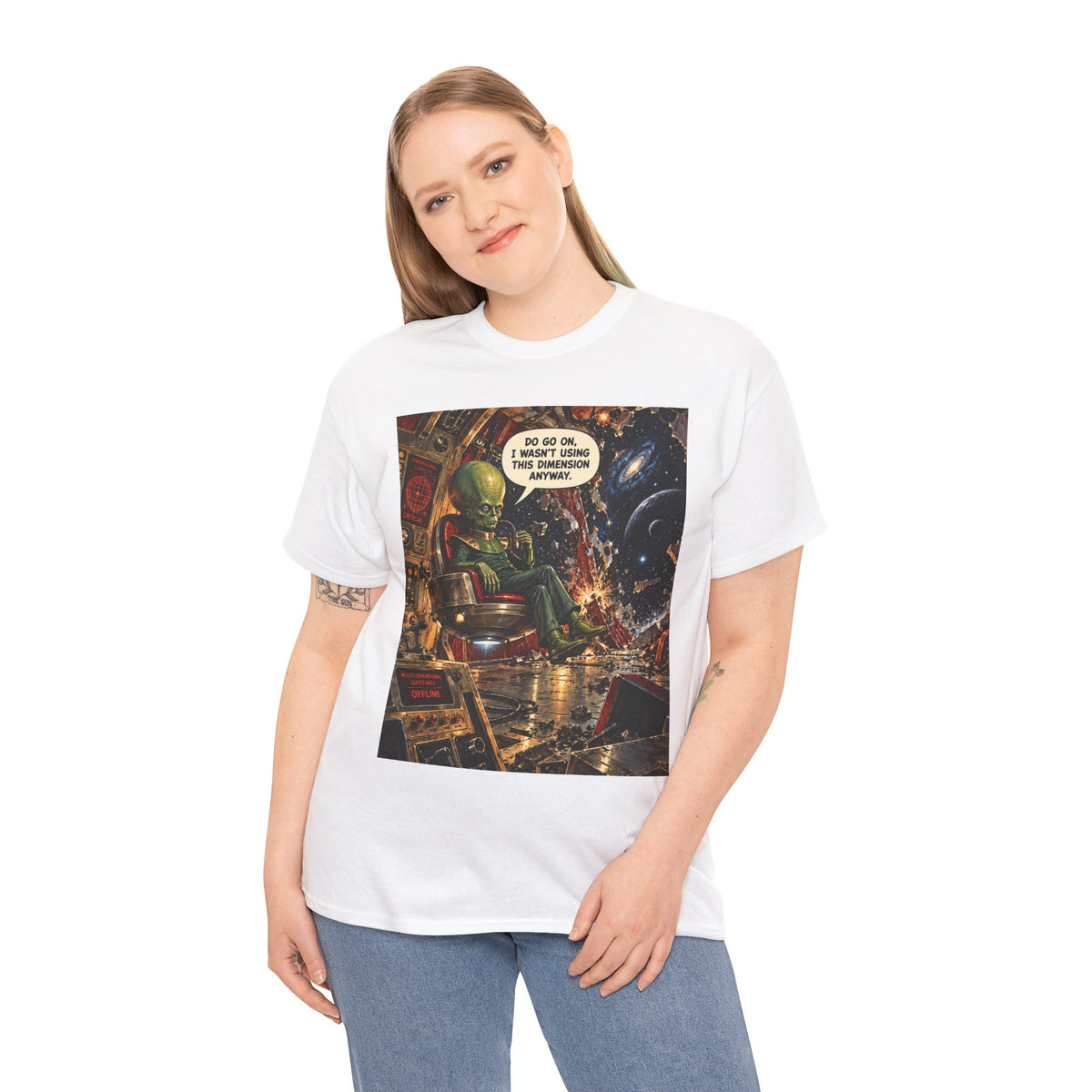 Do Go On Retro Alien Overlord T-Shirt