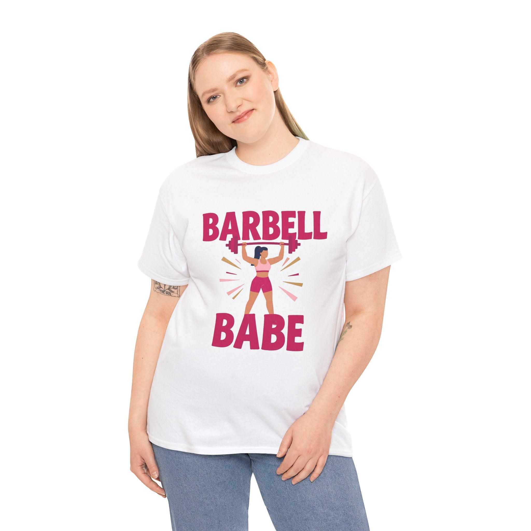 Barbell Babe T-Shirt | Women's Weightlifting Tee