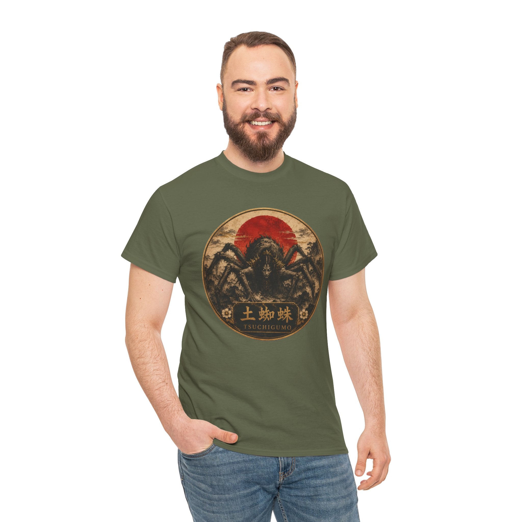 Tsuchigumo Giant Spider T-Shirt | Japanese Yōkai Folklore Tee