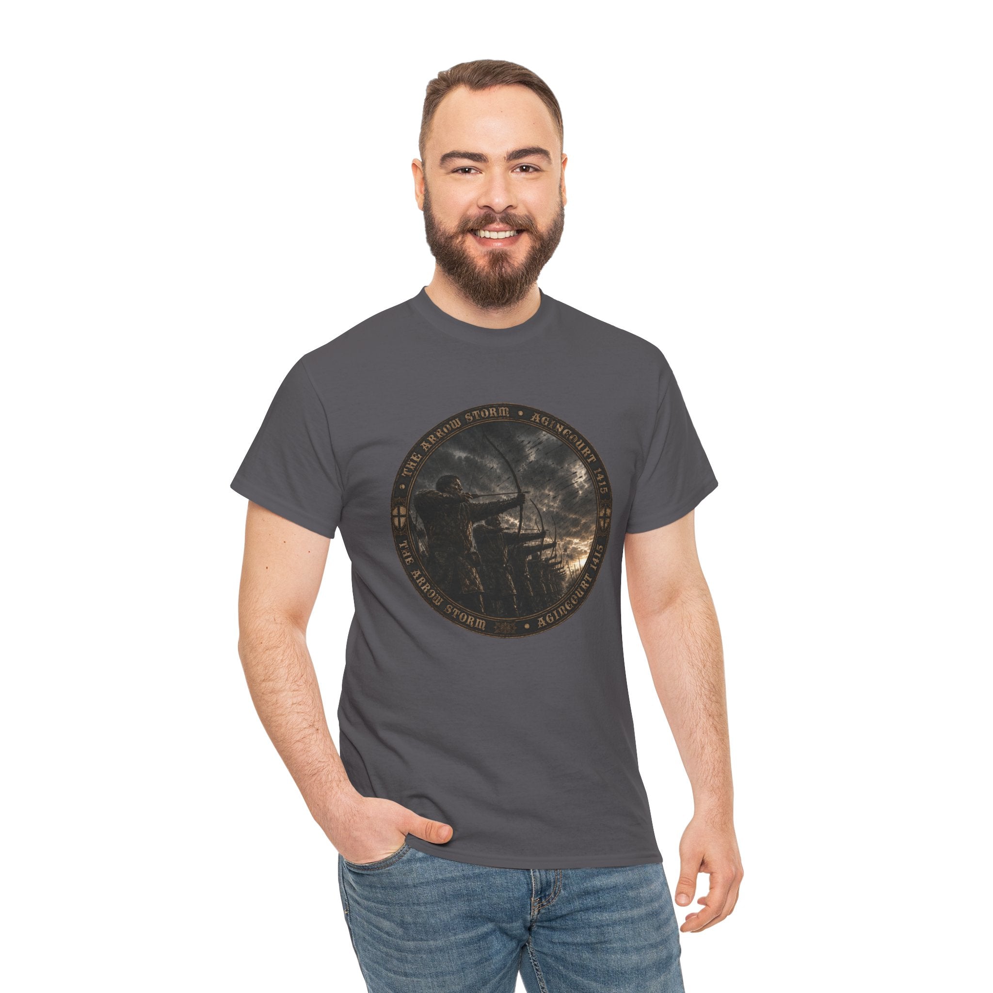 The Arrow Storm — Agincourt 1415 Graphic T-Shirt
