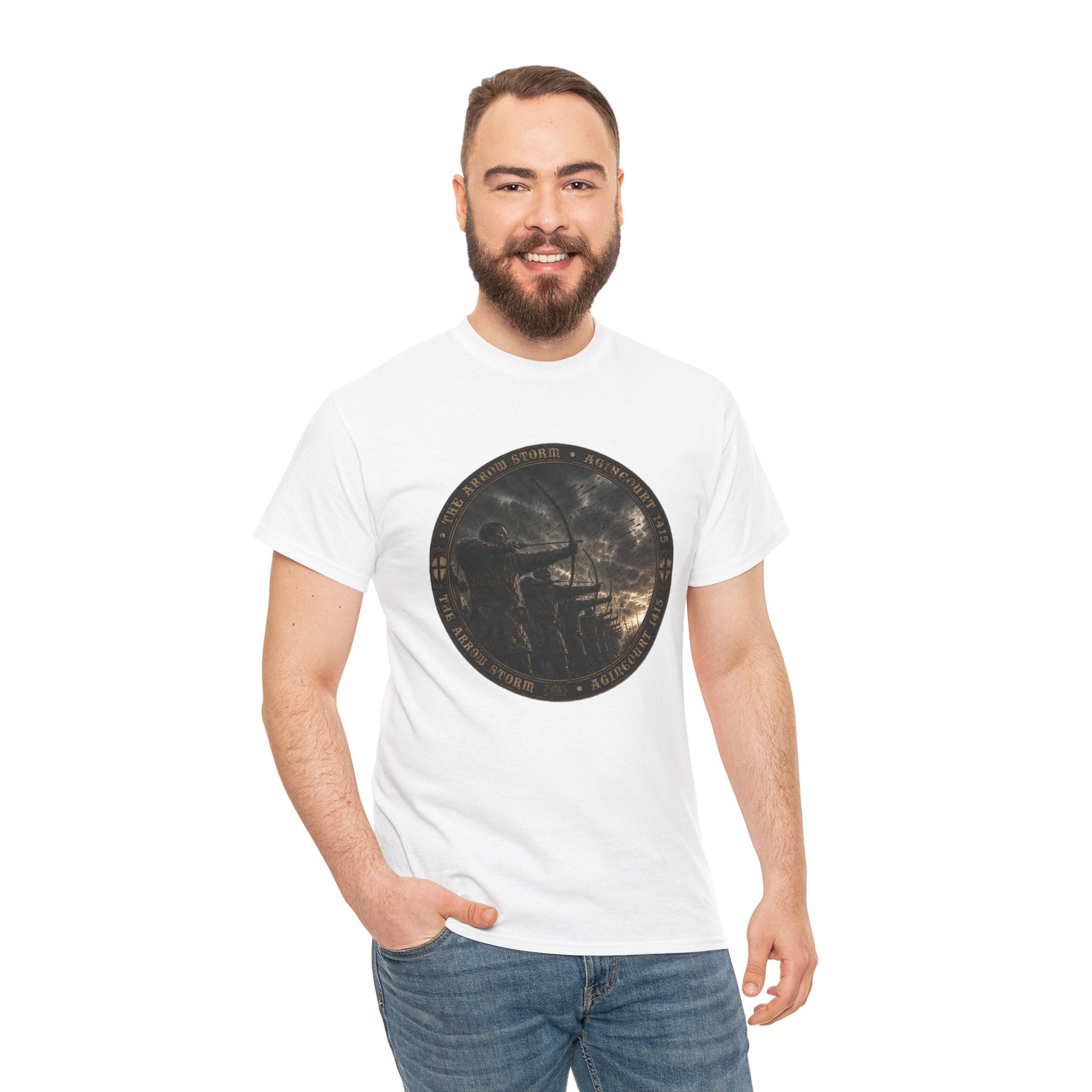 The Arrow Storm — Agincourt 1415 Graphic T-Shirt