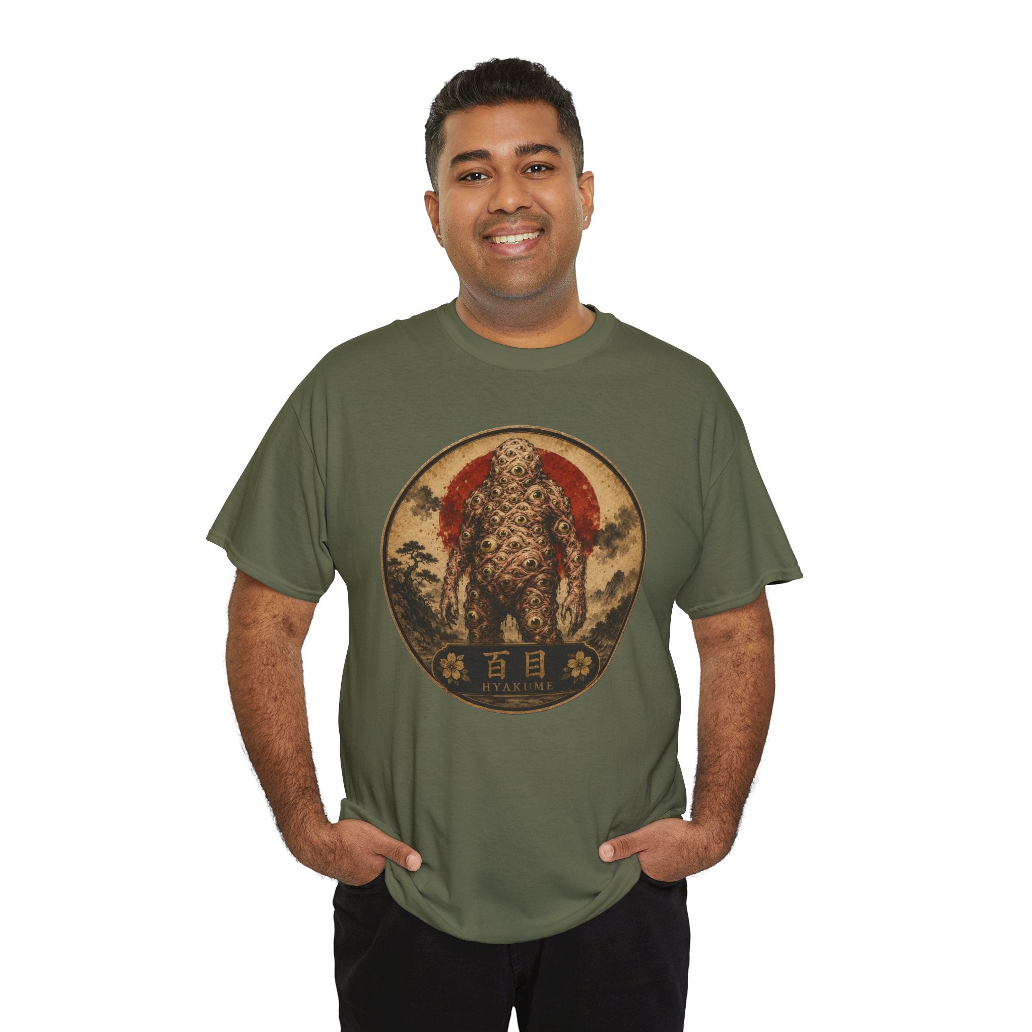 Hyakume Hundred-Eyed Yōkai T-Shirt | Japanese Folklore Tee