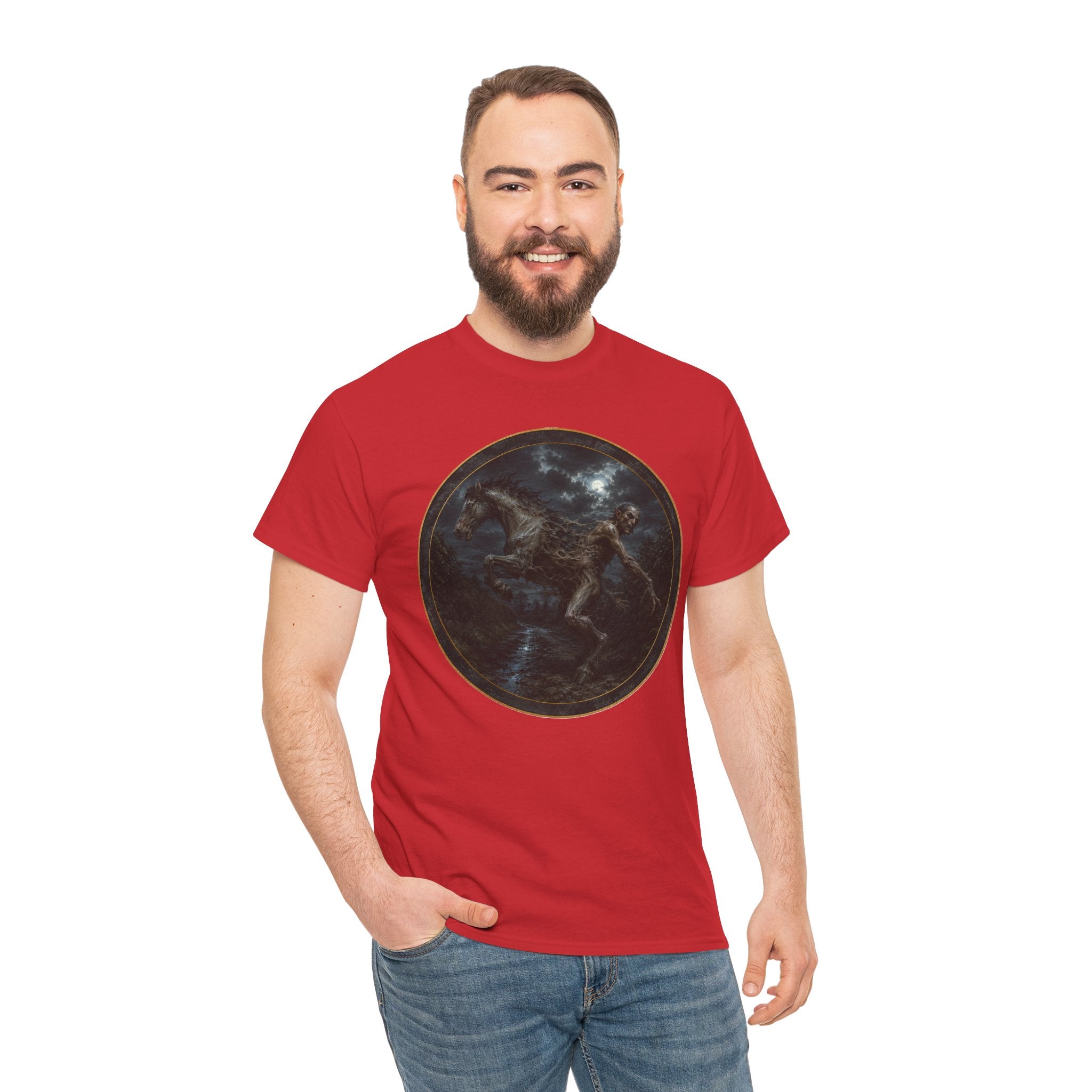 The Brag T‑Shirt — Vintage Moonlit Horror Graphic Tee