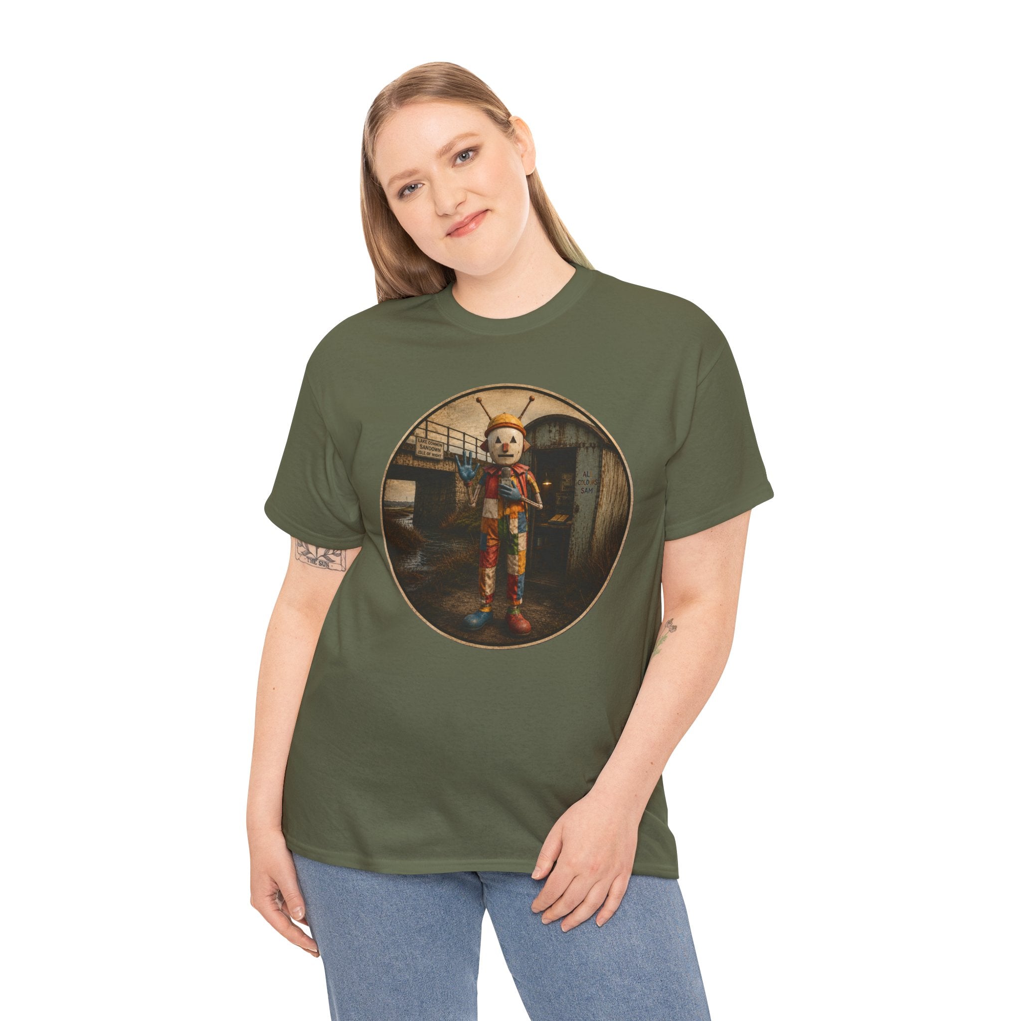 Sam the Sandown Clown T-Shirt | Isle of Wight Cryptid Tee
