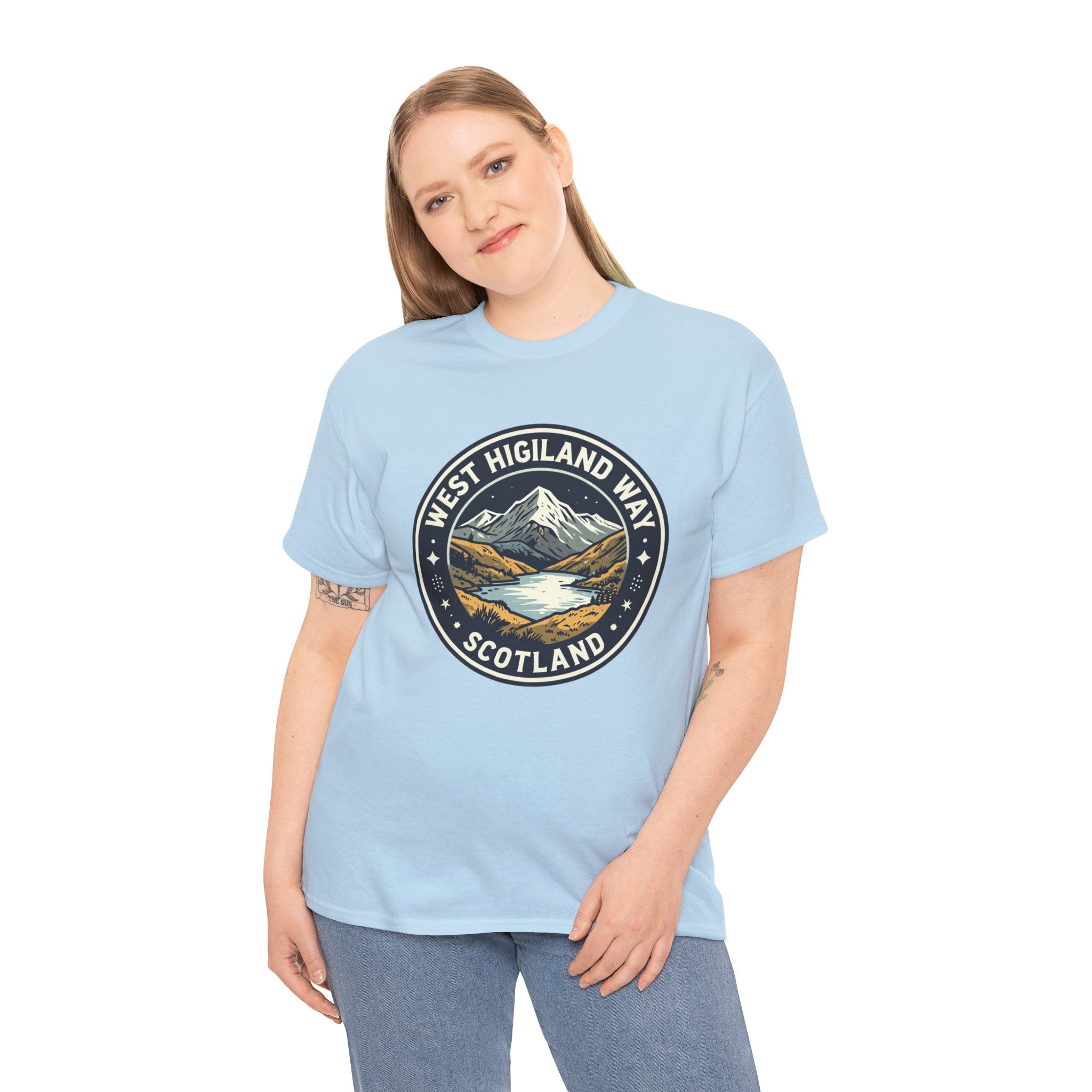 West Highland Way Scotland T‑Shirt — Scenic Mountain & Loch Travel Tee