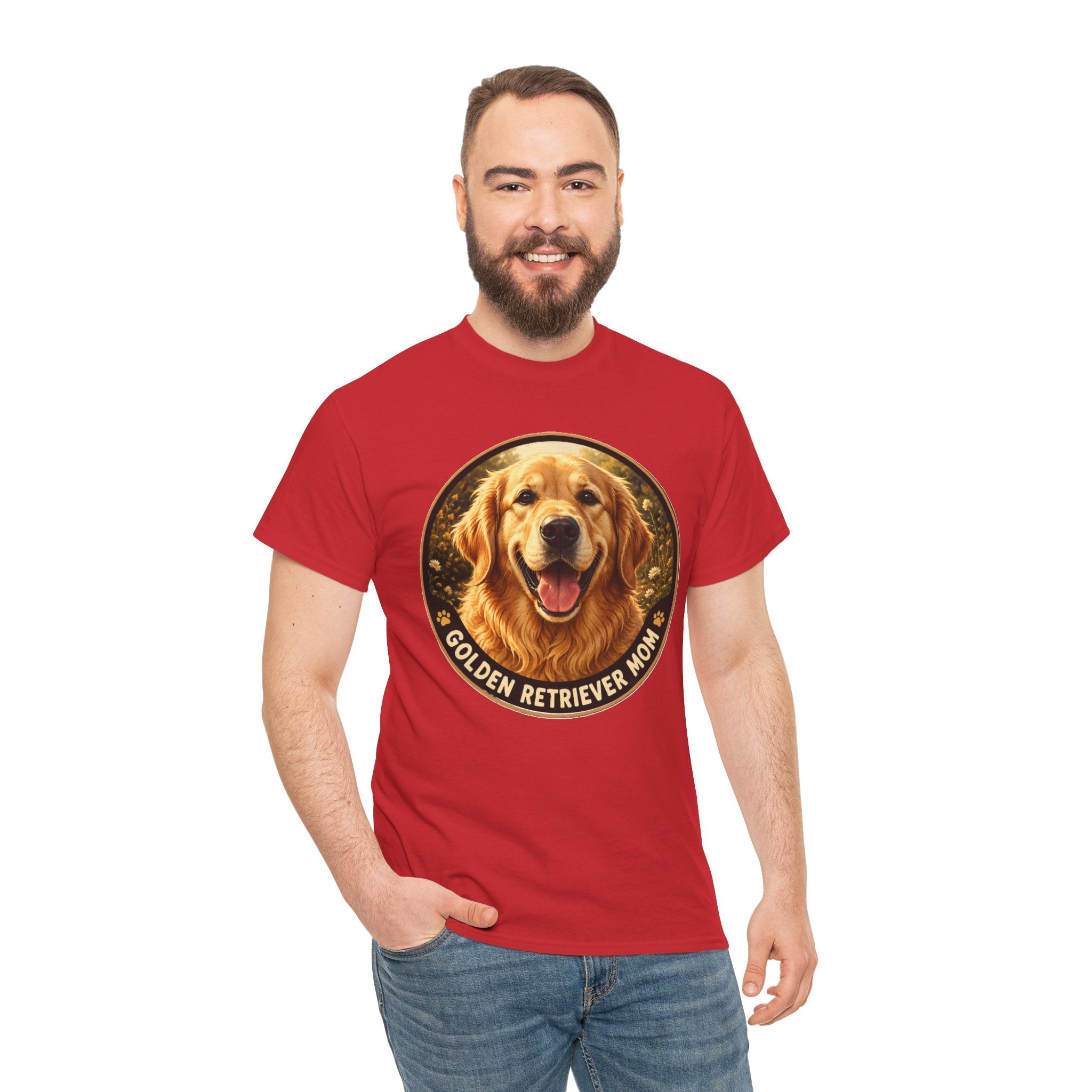 Golden Retriever Mom T-Shirt | Golden Retriever Owner Tee