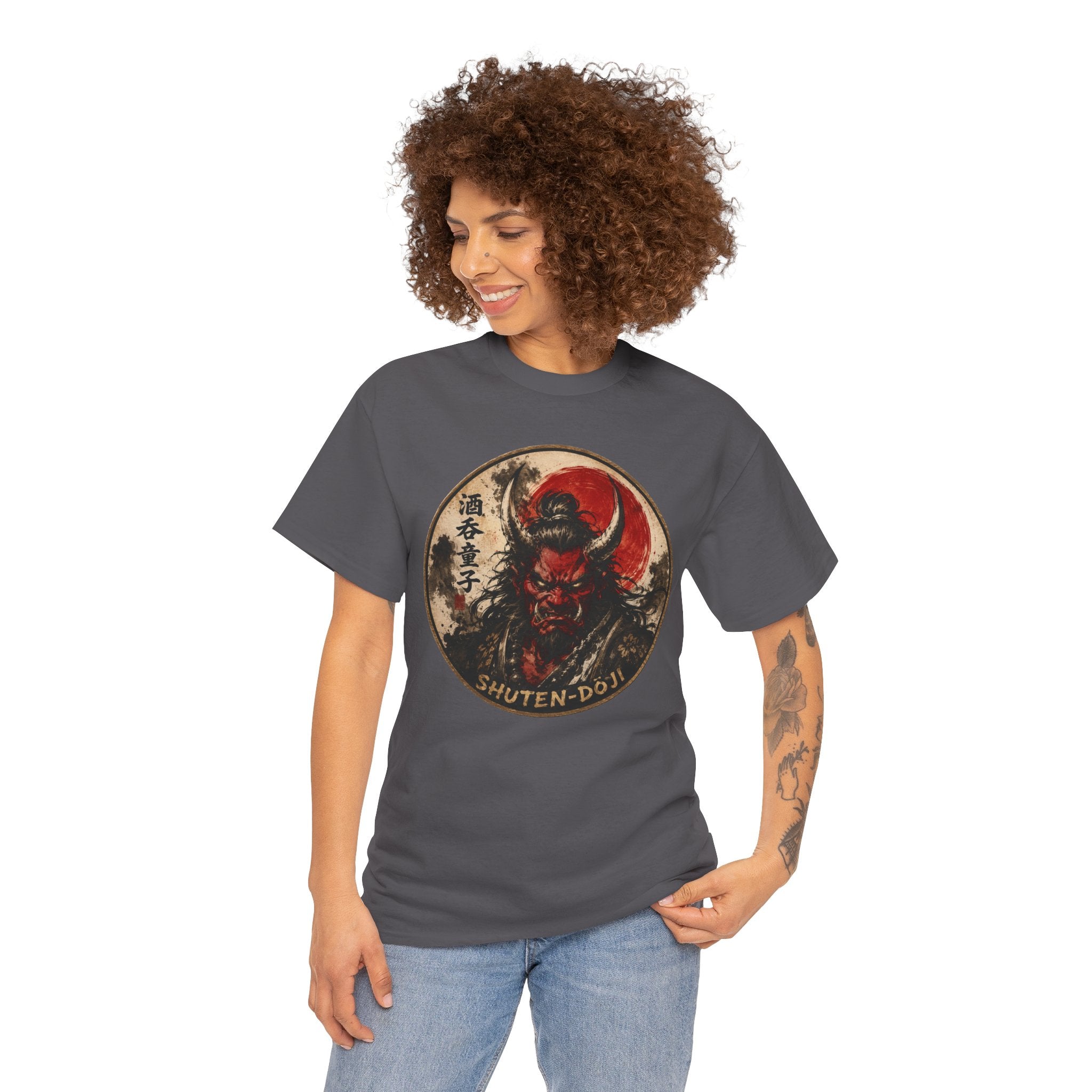Shuten-Dōji Demon King T-Shirt | Japanese Yōkai Folklore Tee