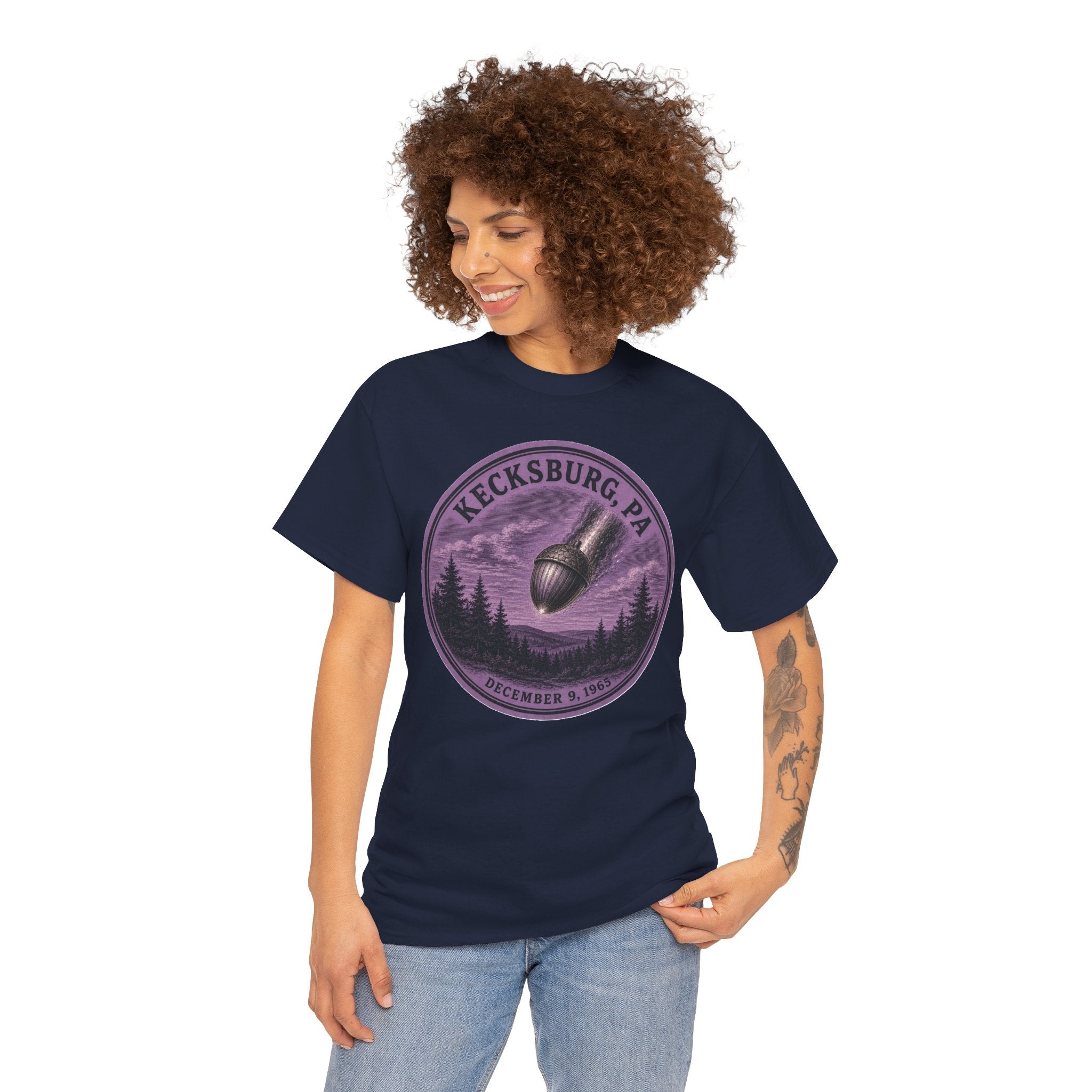 The Kecksburg Acorn T-Shirt | Pennsylvania 1965 UFO Tee