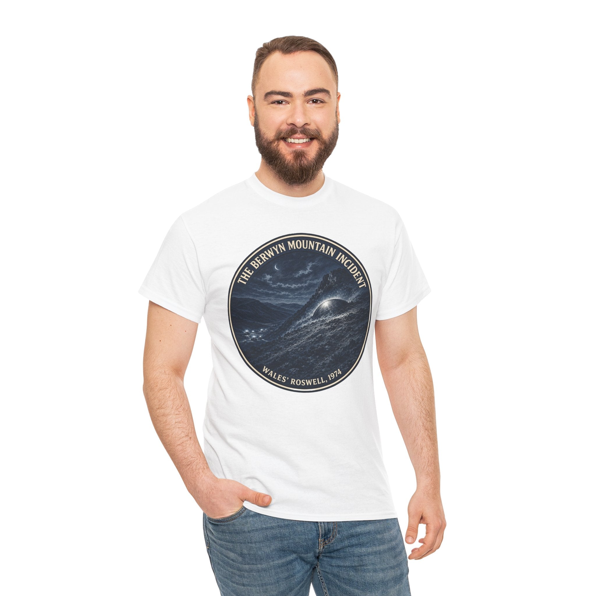 The Berwyn Mountain Incident T-Shirt | Wales' Roswell 1974 Tee