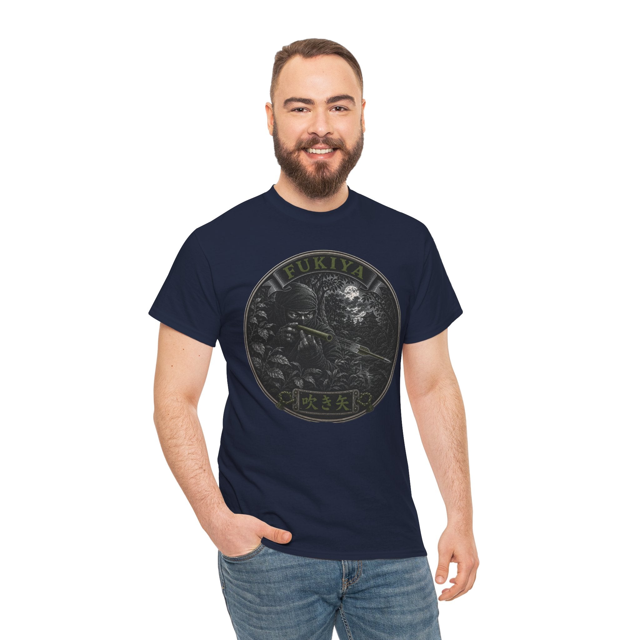 Fukiya Ninja Blowgun T-Shirt | Japanese Ninja Weapon Tee