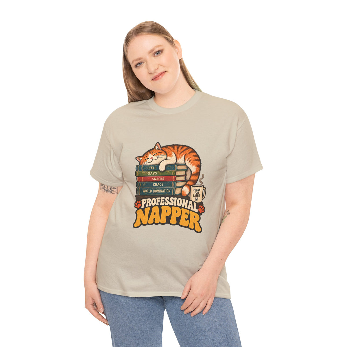 Professional Napper Cat T-Shirt