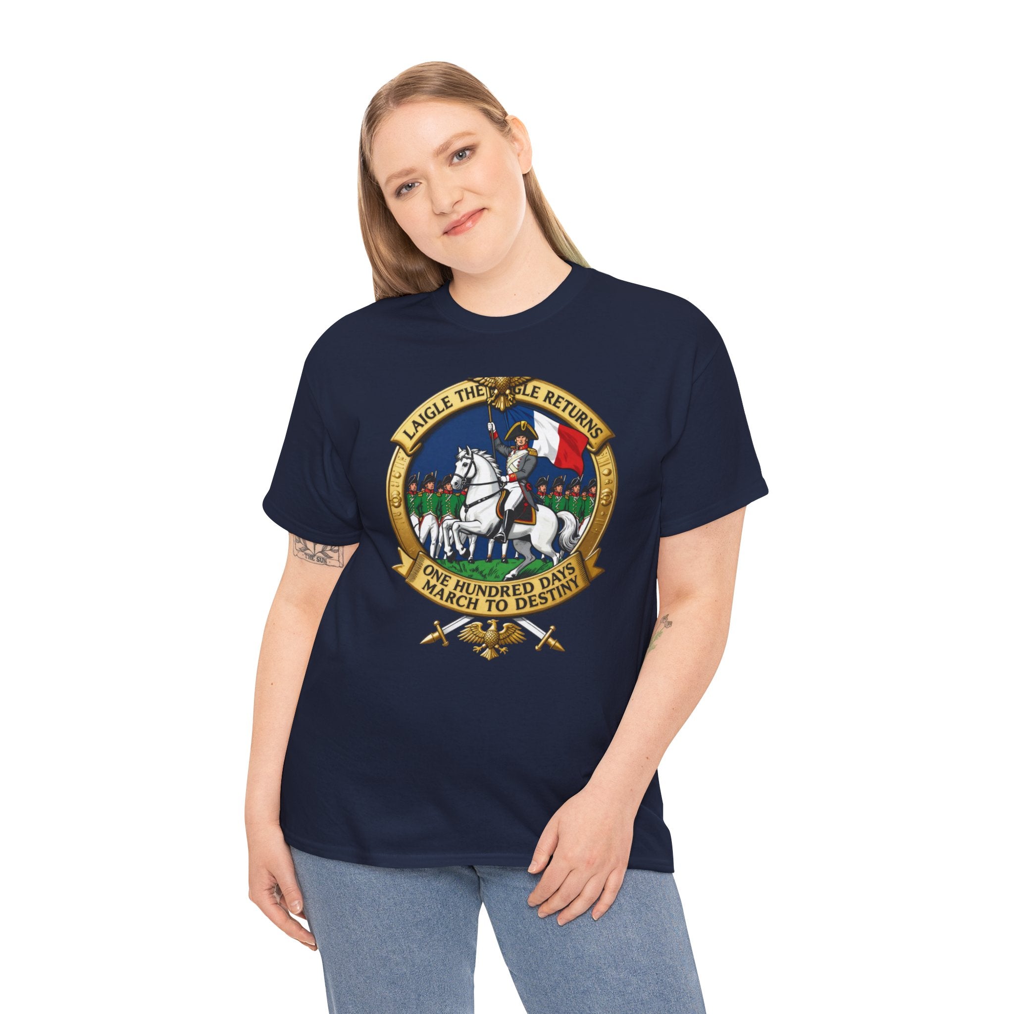 La Belle Alliance 1815 T-Shirt | Wellington & Blücher Waterloo Meeting | Napoleonic Wars Graphic Tee