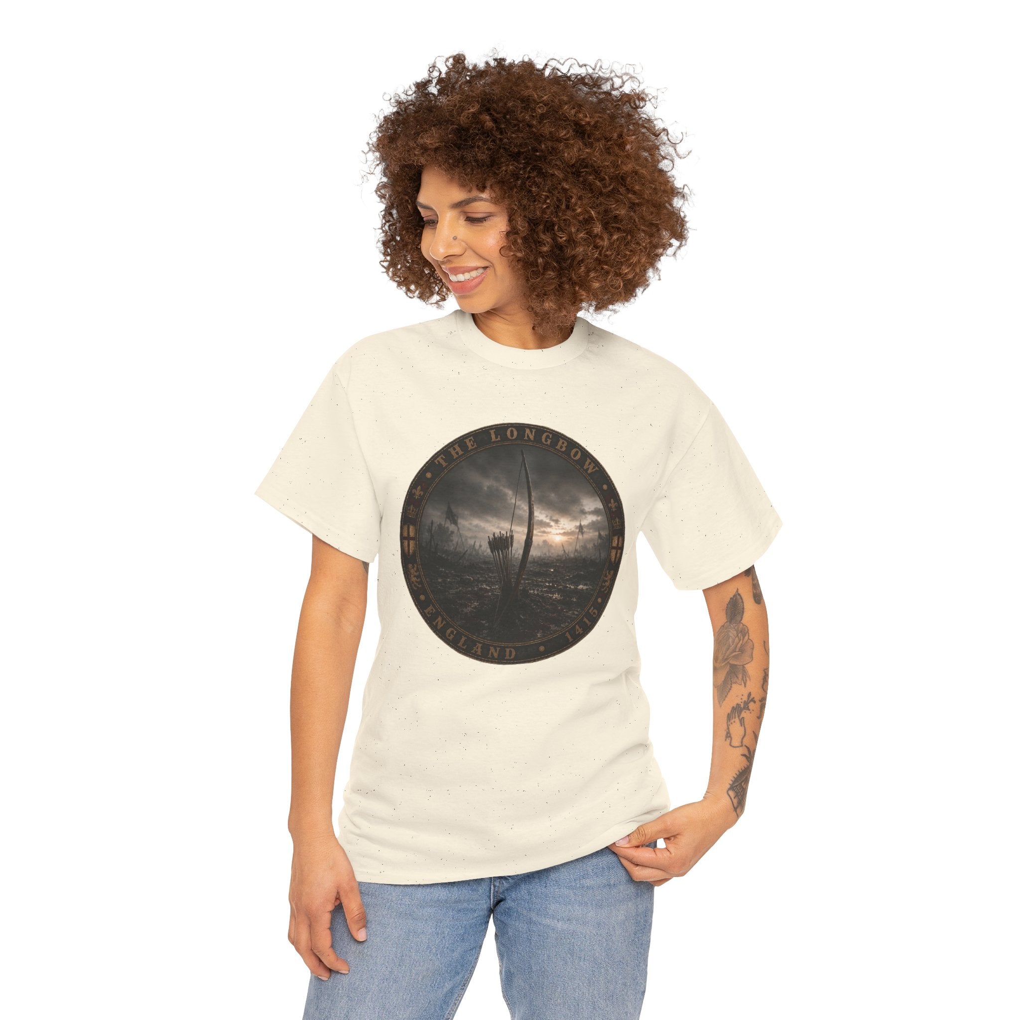 The Longbow — England 1415 Graphic T-Shirt