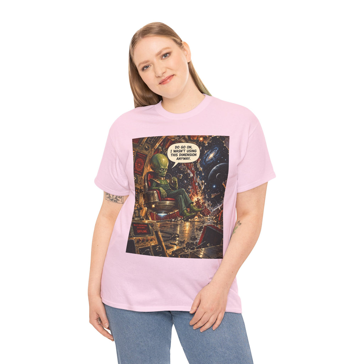 Do Go On Retro Alien Overlord T-Shirt