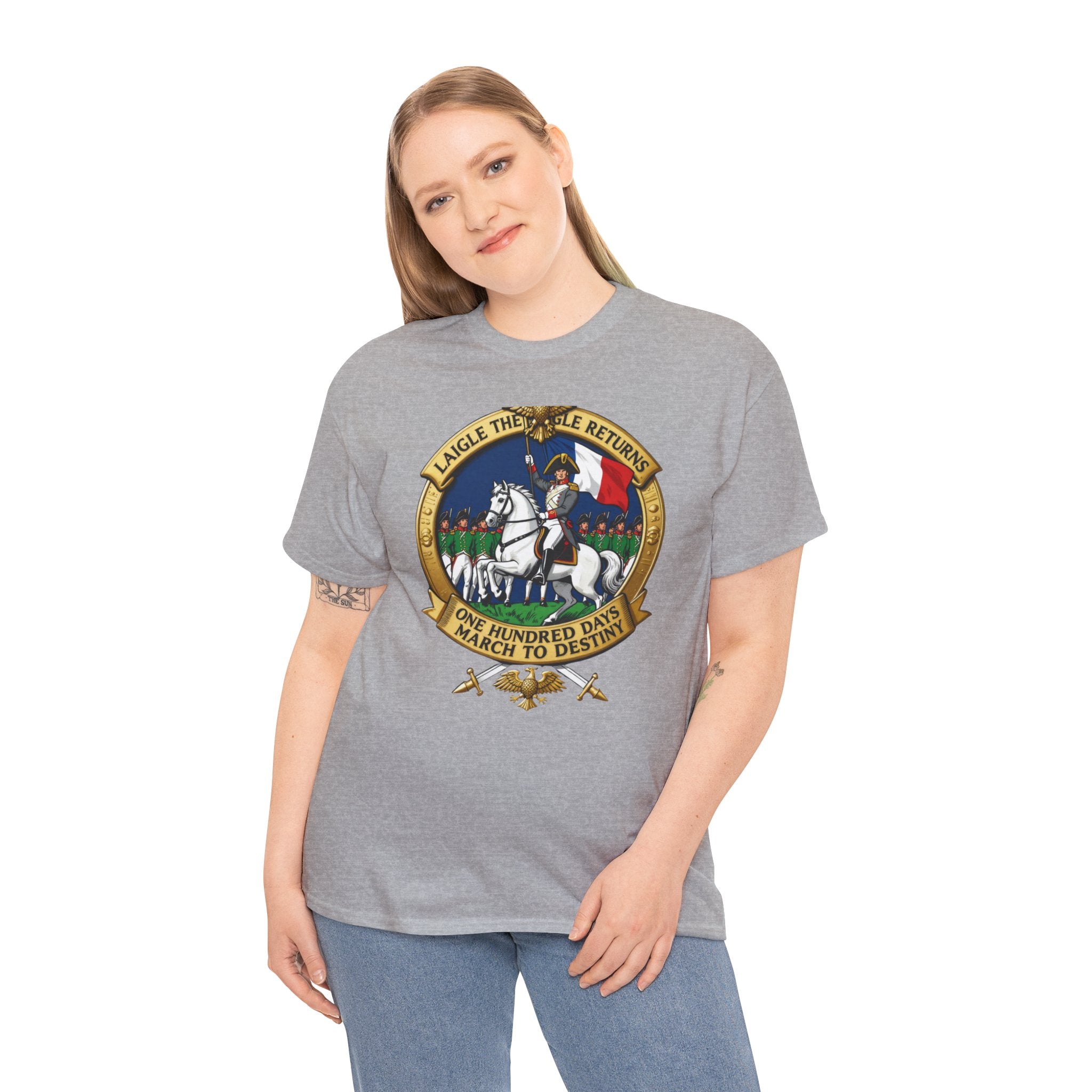 La Belle Alliance 1815 T-Shirt | Wellington & Blücher Waterloo Meeting | Napoleonic Wars Graphic Tee