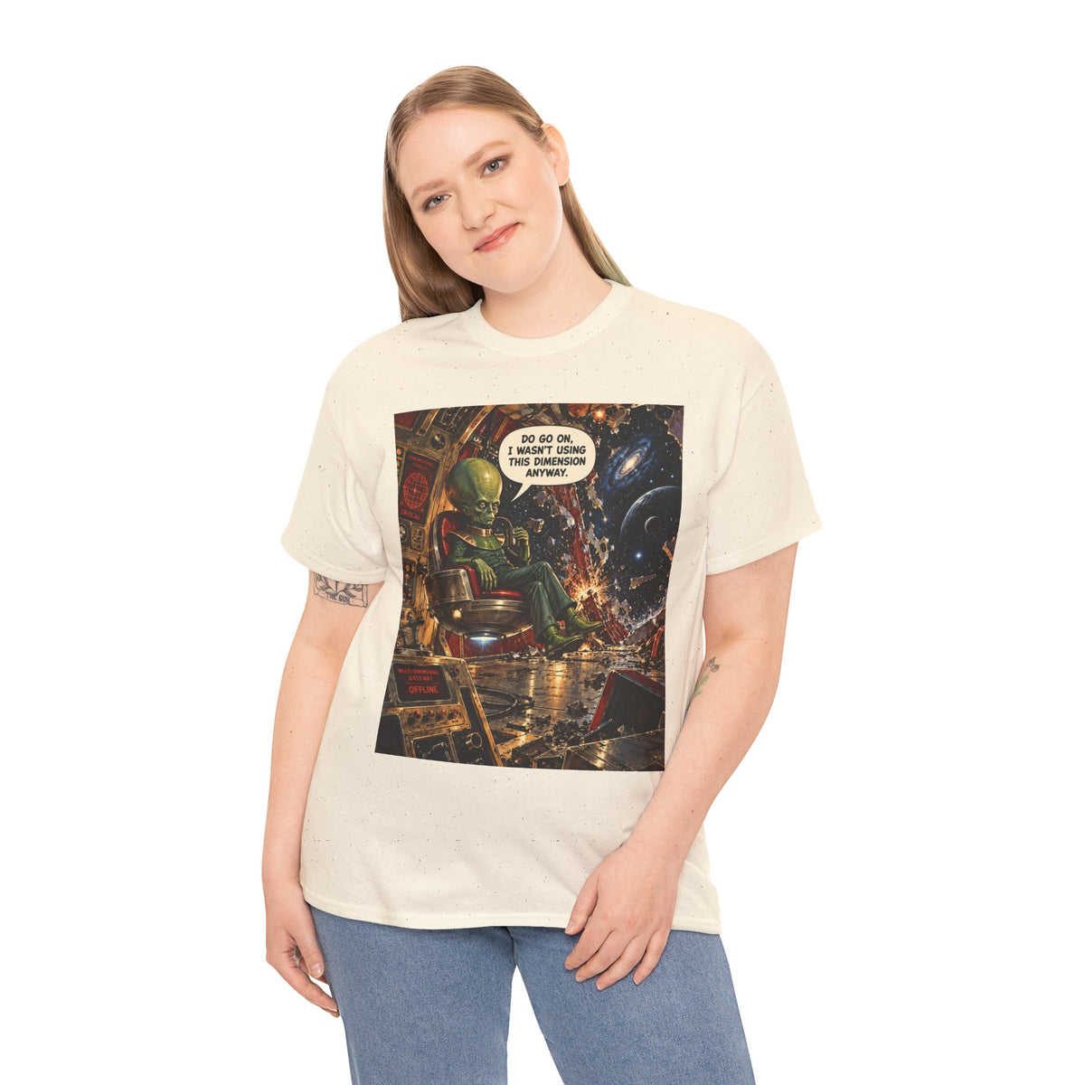 Do Go On Retro Alien Overlord T-Shirt