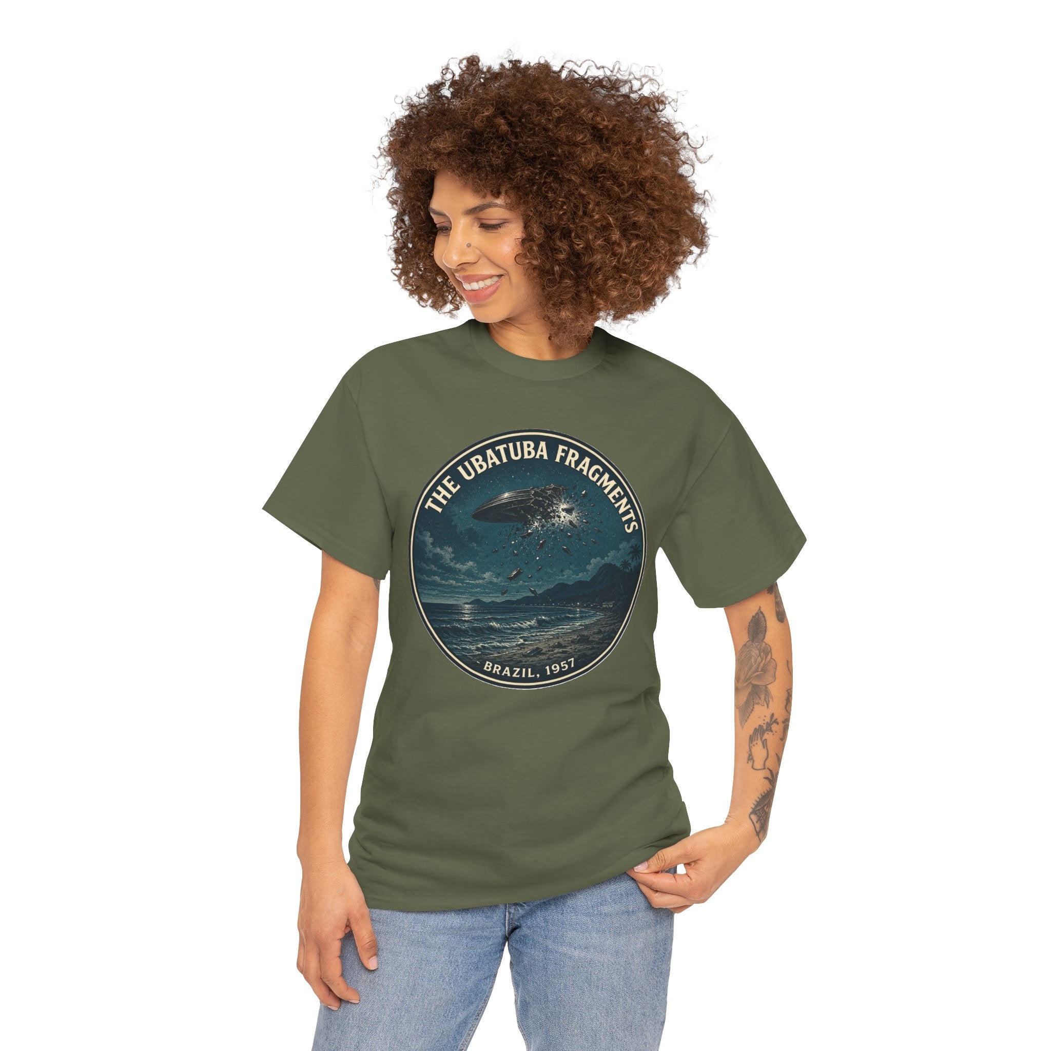 The Ubatuba Fragments T-Shirt | Brazil 1957 UFO Tee