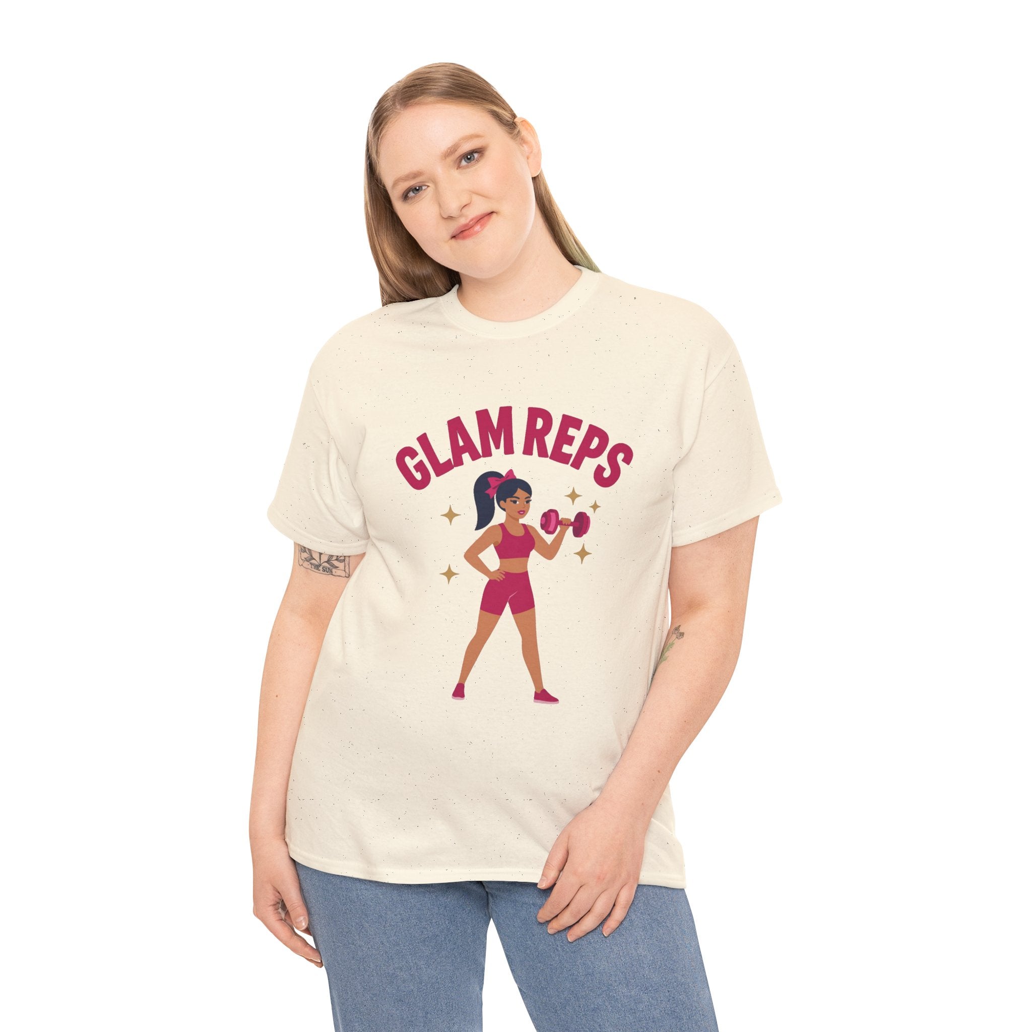 Glam Reps T-Shirt | Women's Fitness Motivation Tee