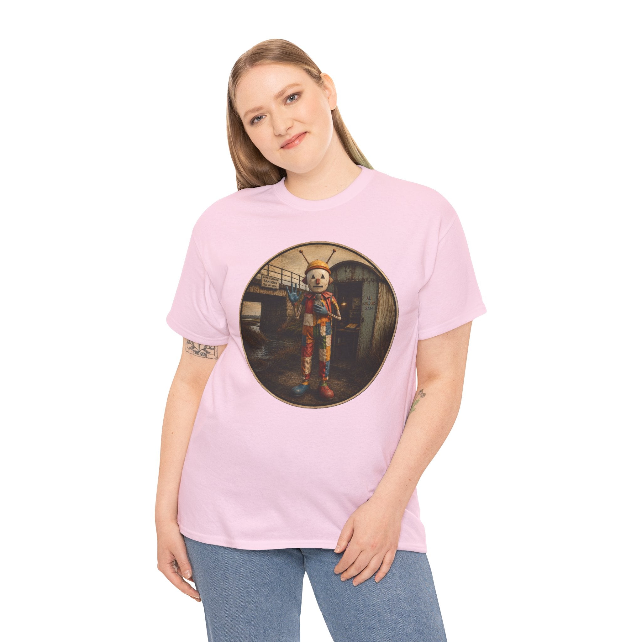 Sam the Sandown Clown T-Shirt | Isle of Wight Cryptid Tee