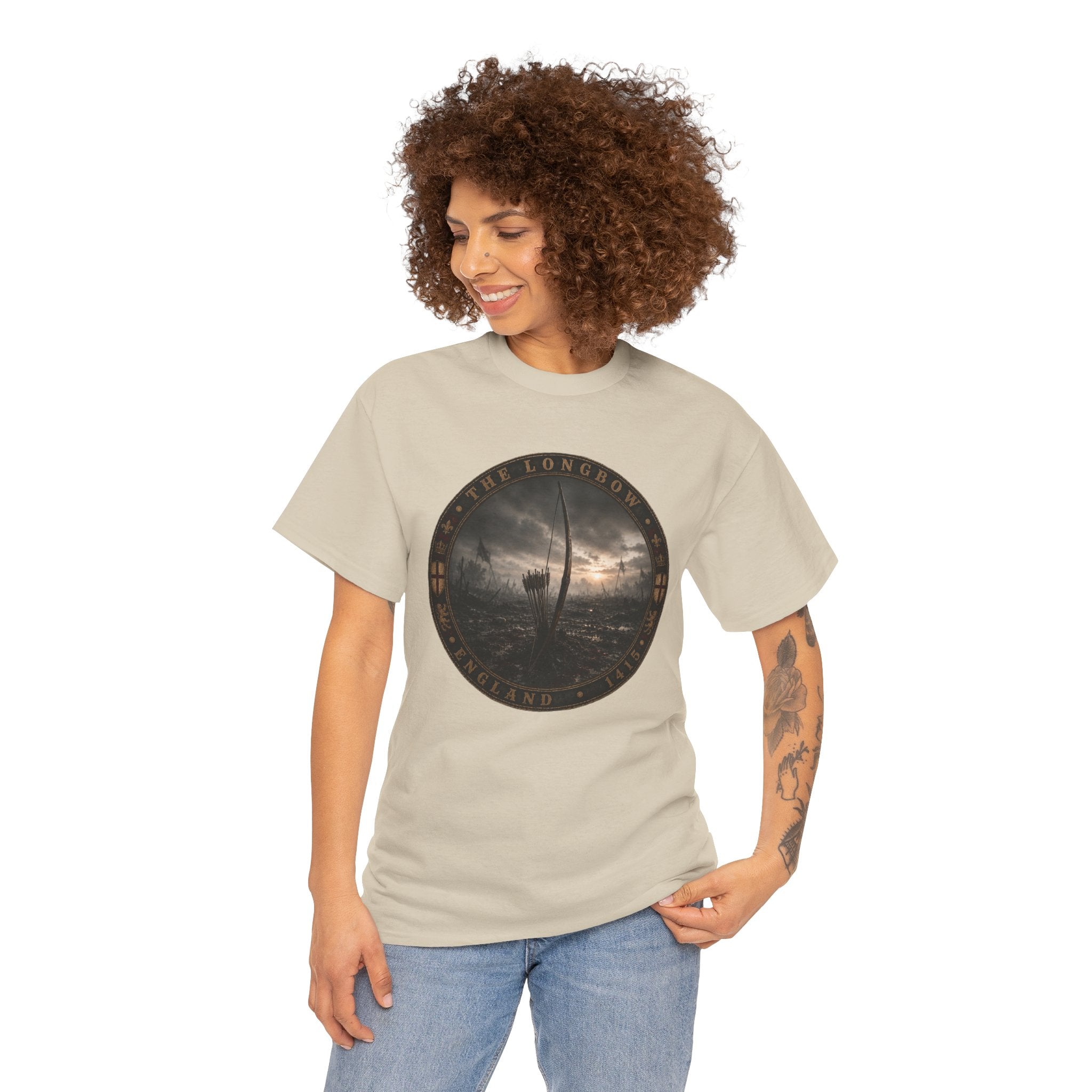 The Longbow — England 1415 Graphic T-Shirt