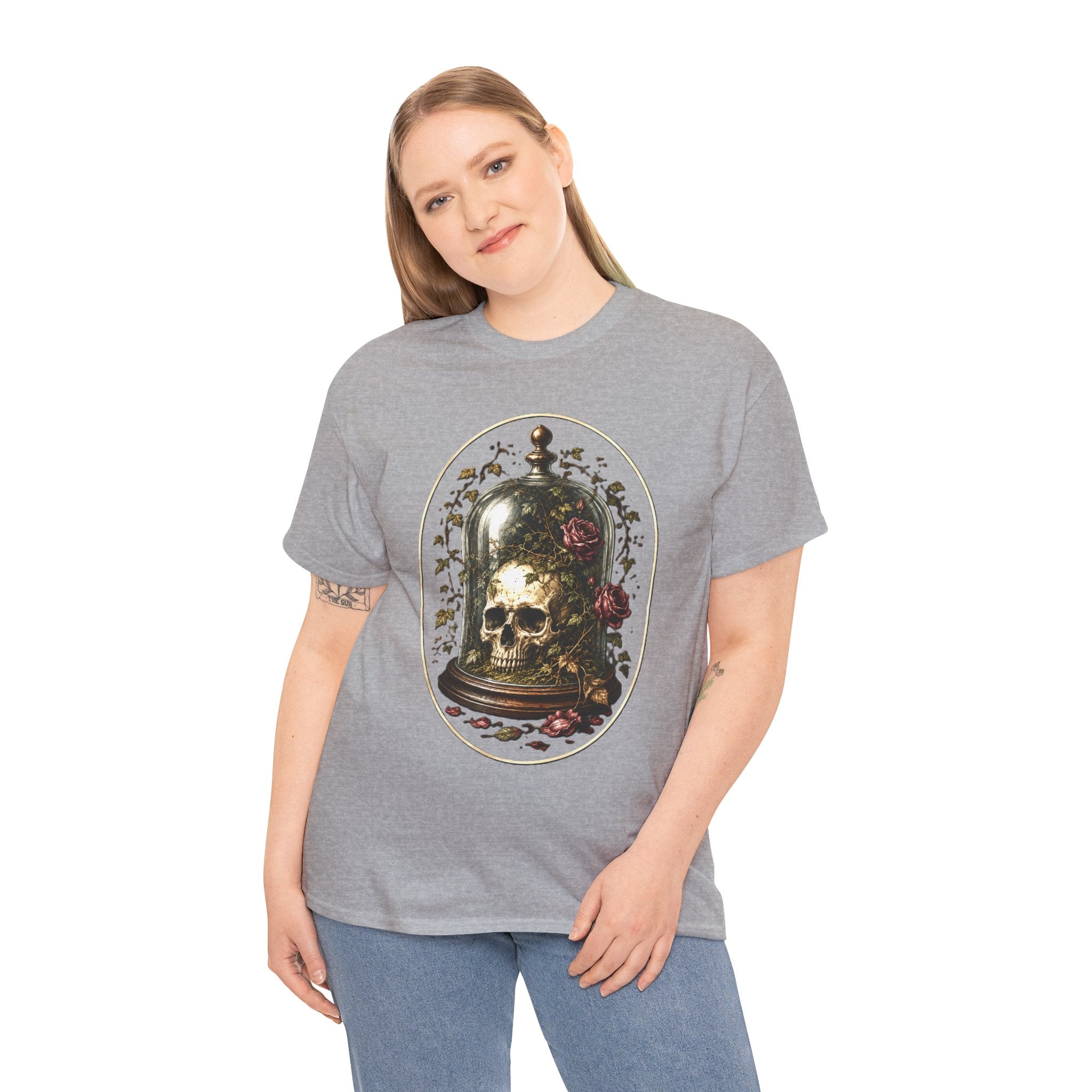 The Bell Jar T-Shirt | Skull Under Glass Gothic Tee