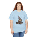 T‑Shirt — Vintage Robot 'So Much for a Relaxing Hobby' Graphic Tee
