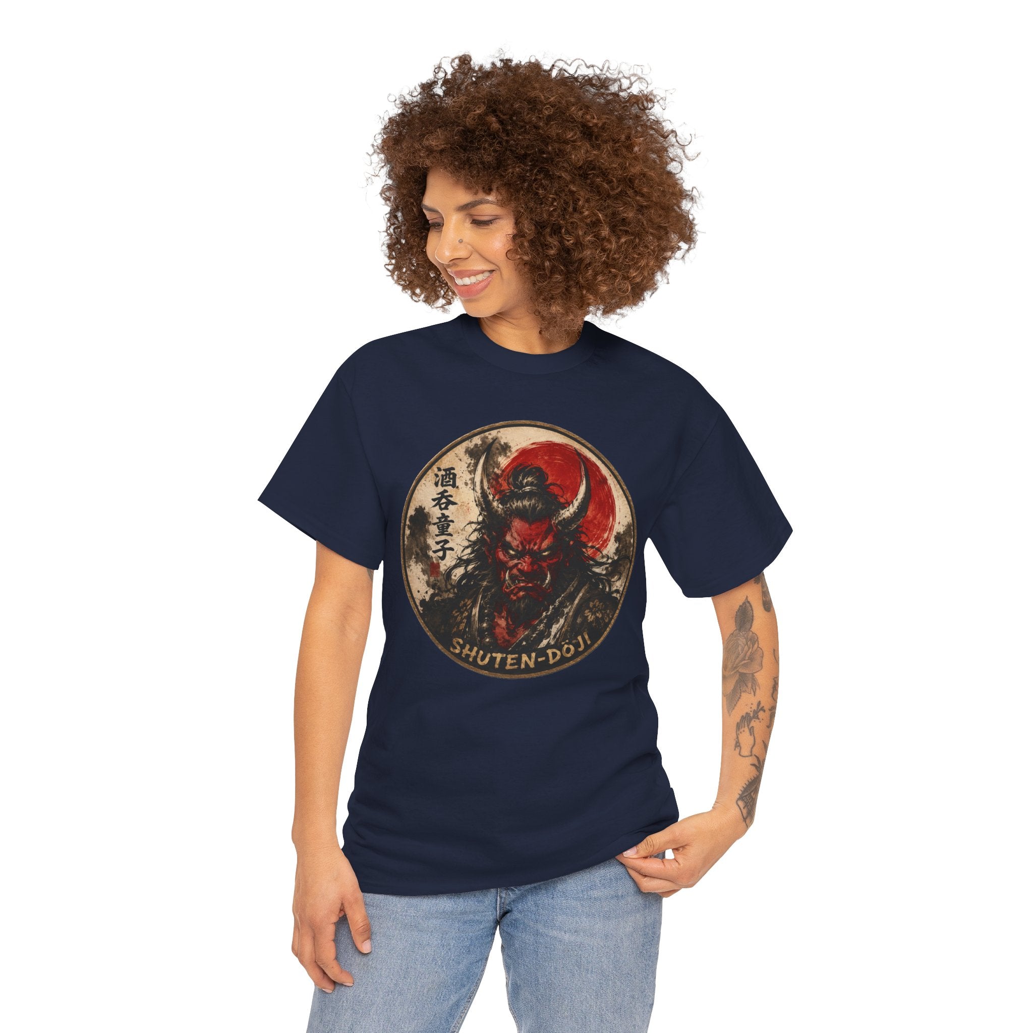 Shuten-Dōji Demon King T-Shirt | Japanese Yōkai Folklore Tee